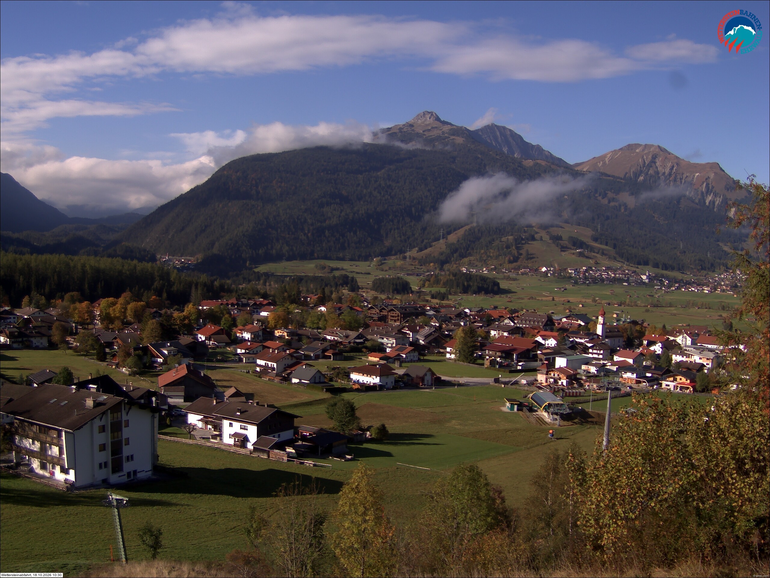 Archiv Foto Webcam Sonnenhang Sessellift Ehrwald