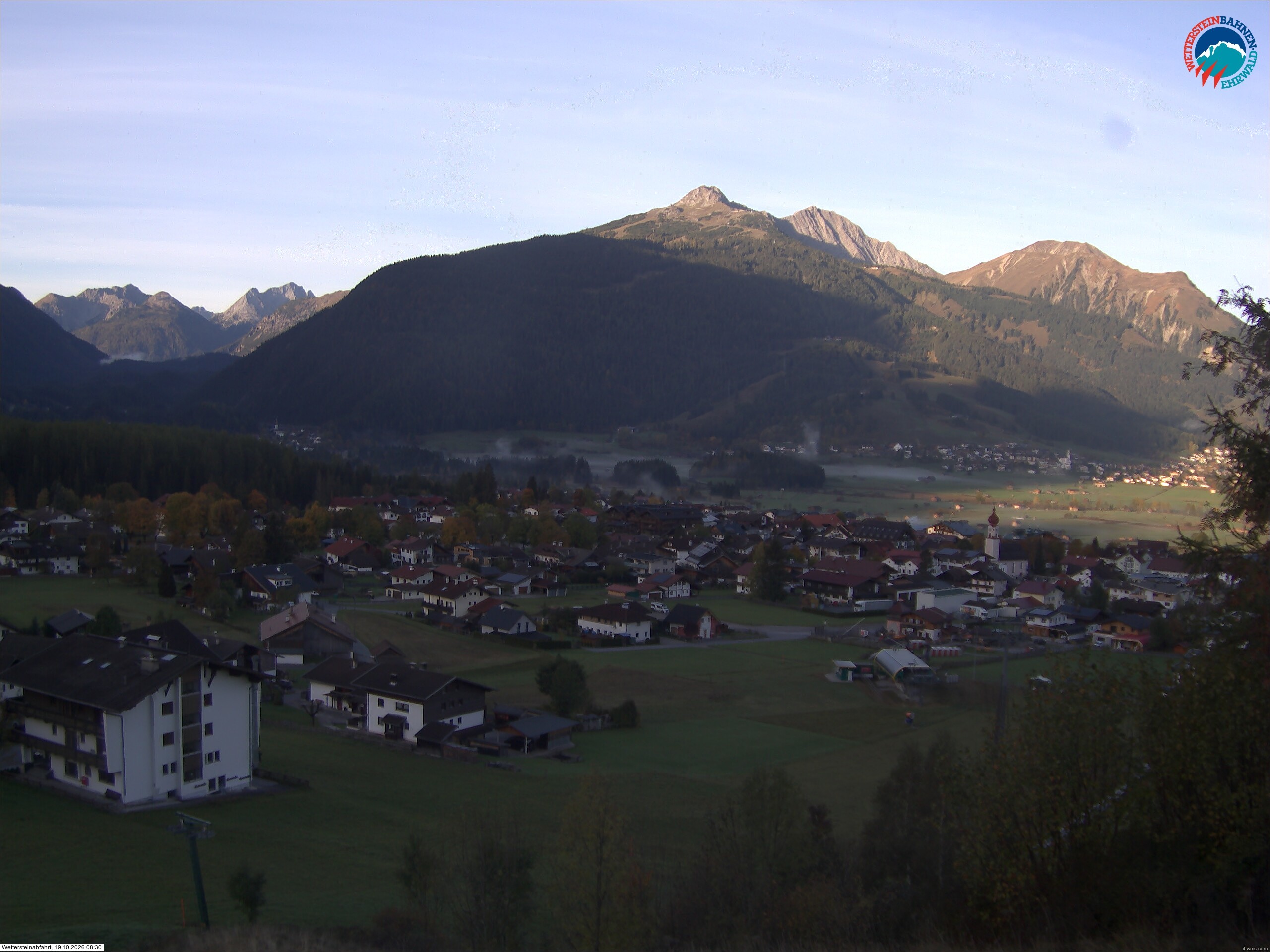 Archiv Foto Webcam Sonnenhang Sessellift Ehrwald