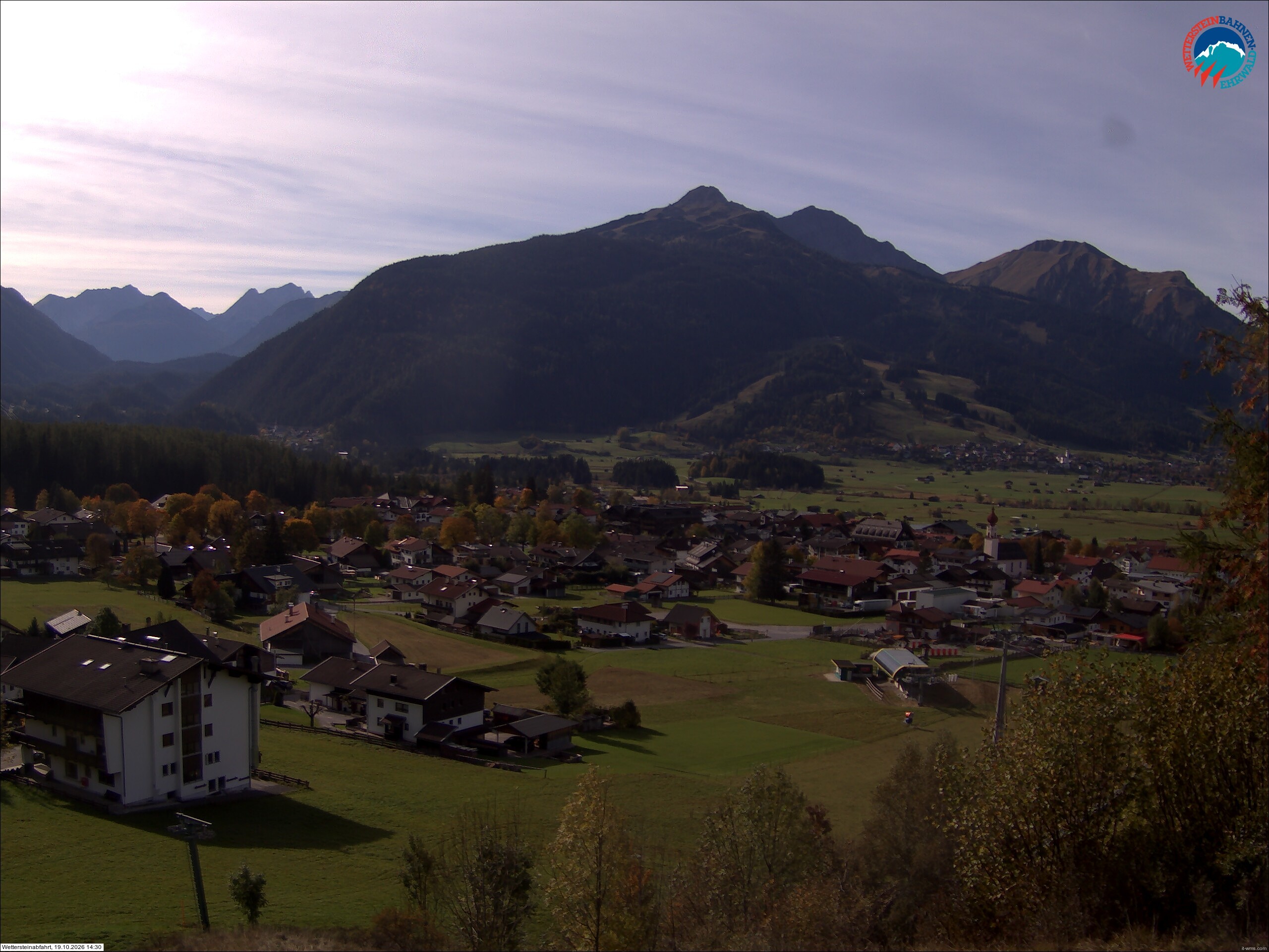 Archiv Foto Webcam Sonnenhang Sessellift Ehrwald