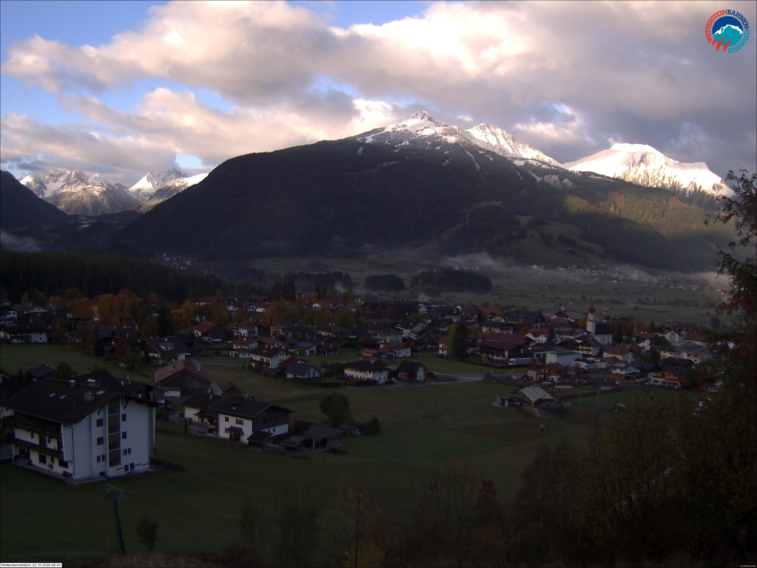 Archiv Foto Webcam Sonnenhang Sessellift Ehrwald