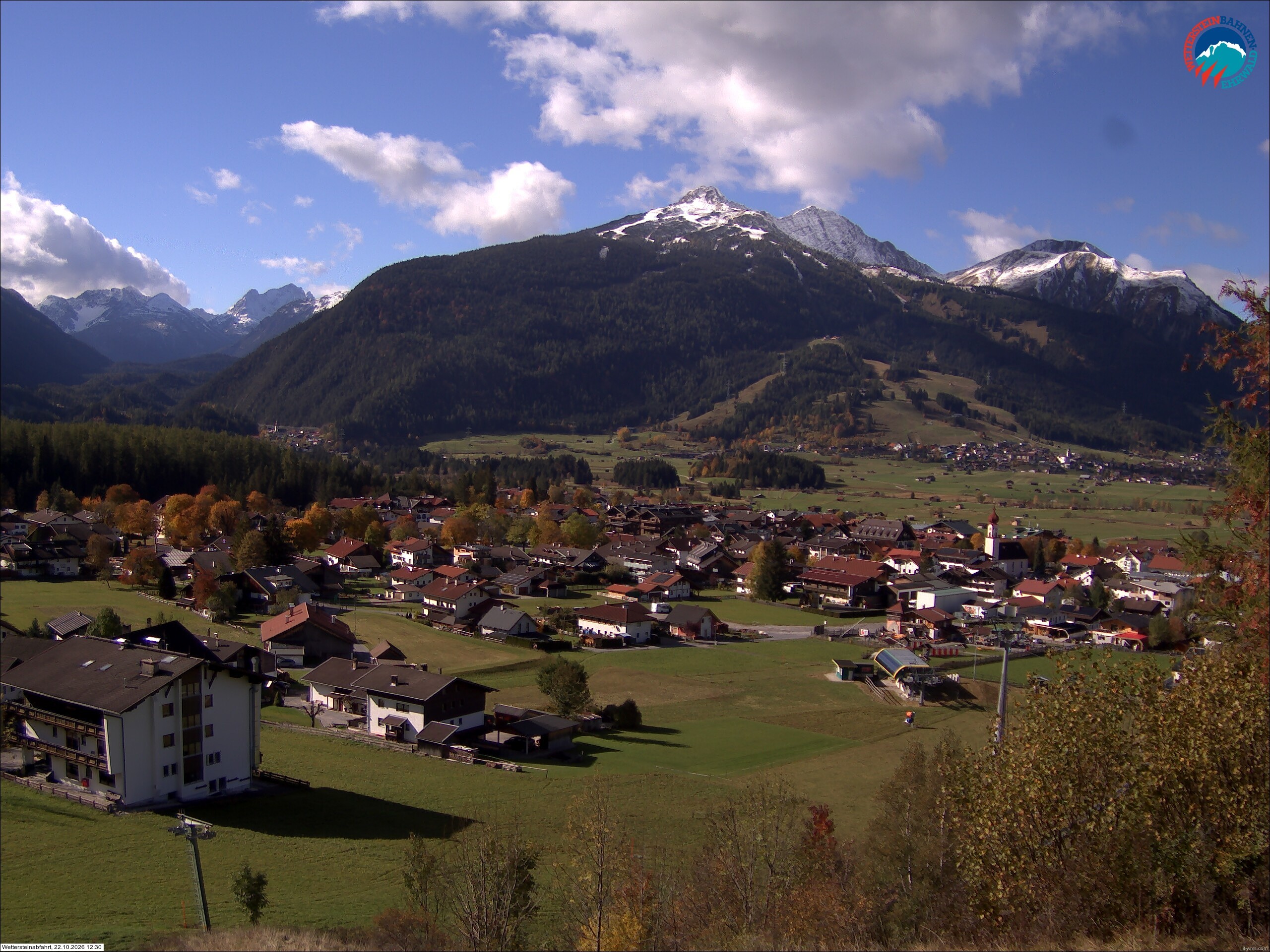Archiv Foto Webcam Sonnenhang Sessellift Ehrwald