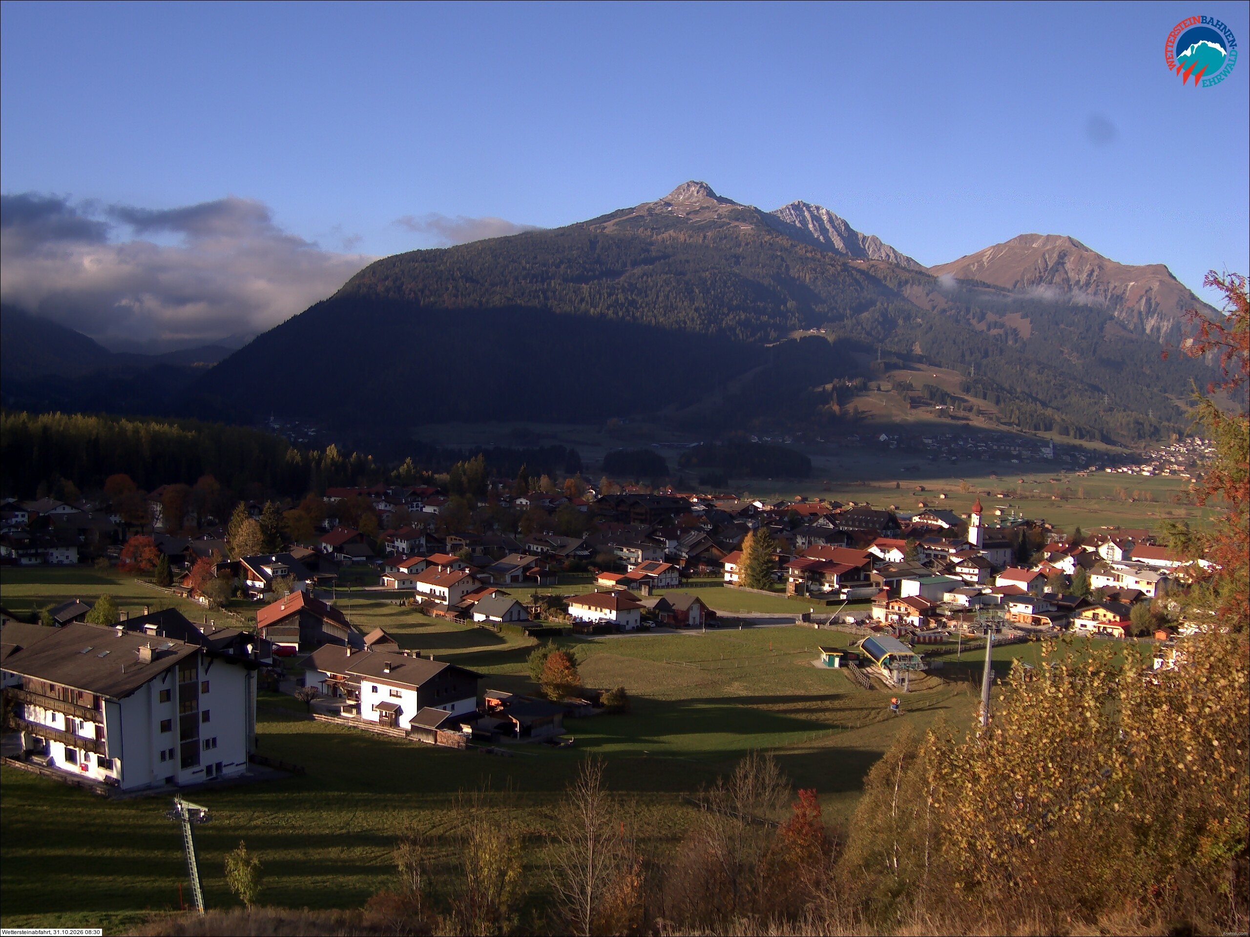 Archiv Foto Webcam Sonnenhang Sessellift Ehrwald