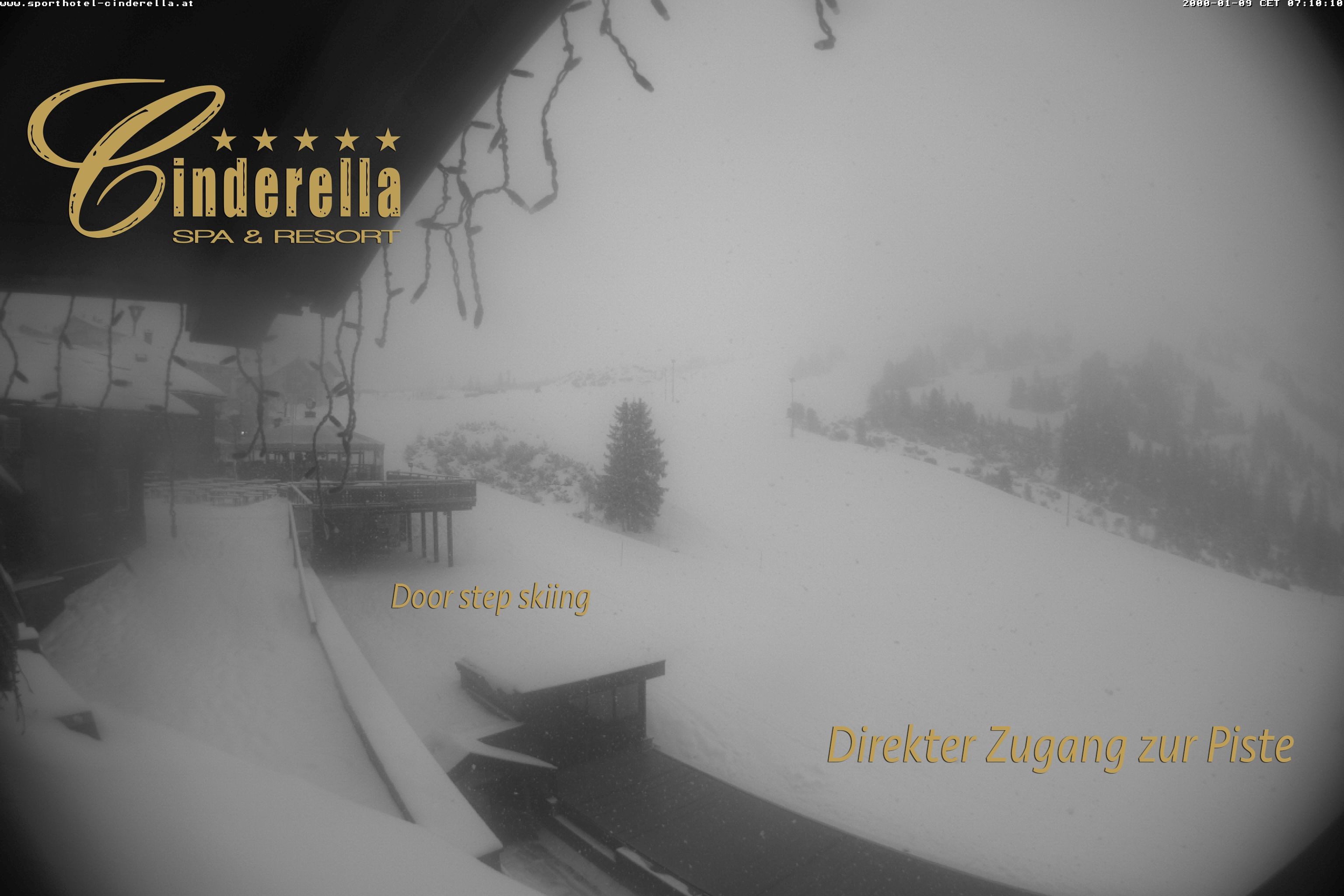 Archiv Foto Webcam Cinderella Hotel Obertauern