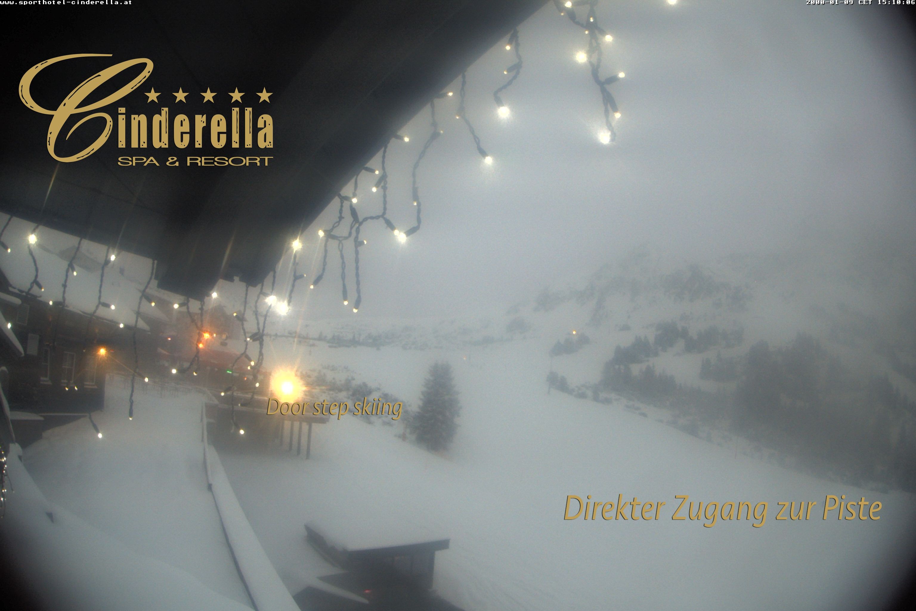 Archiv Foto Webcam Cinderella Hotel Obertauern