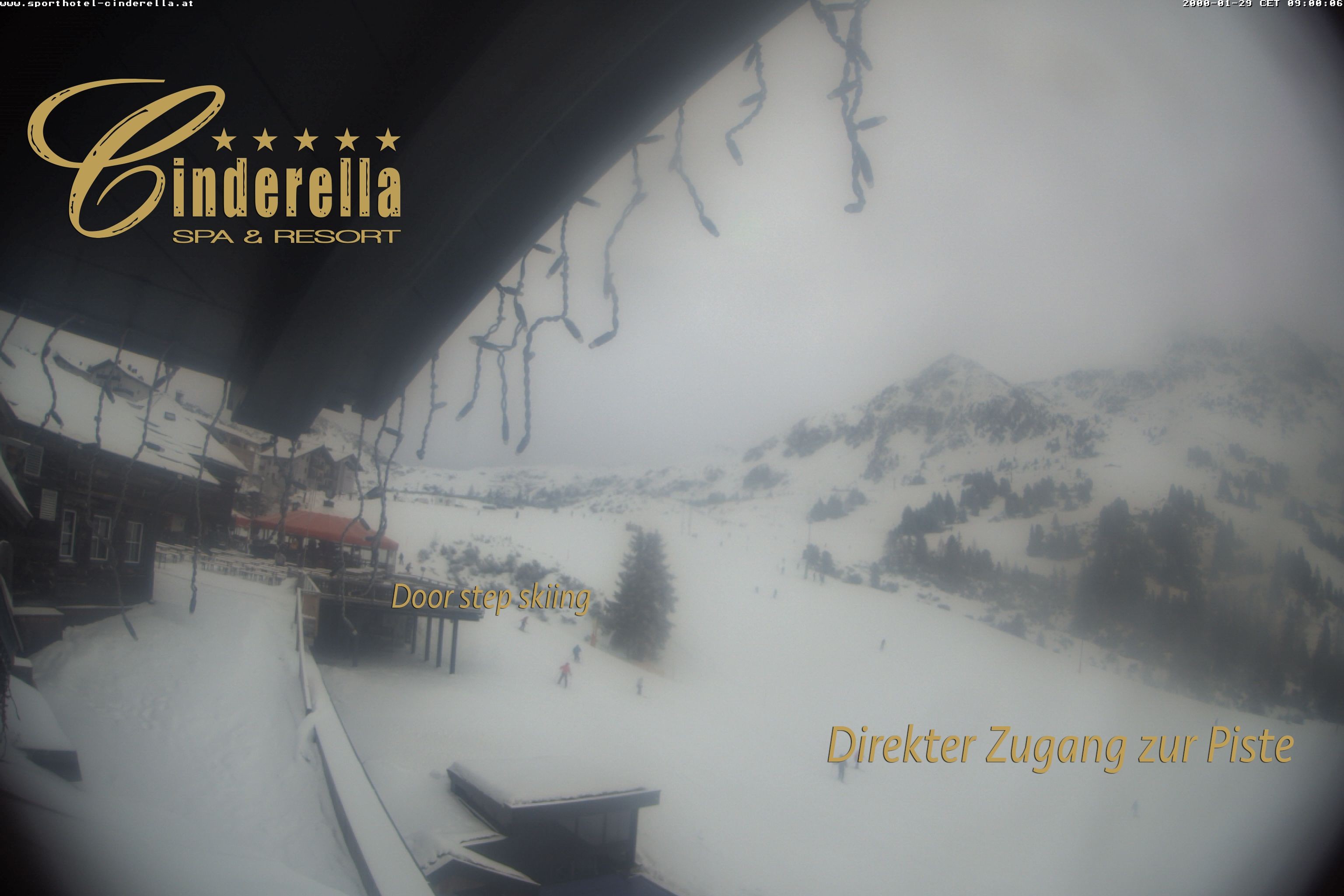 Archiv Foto Webcam Cinderella Hotel Obertauern