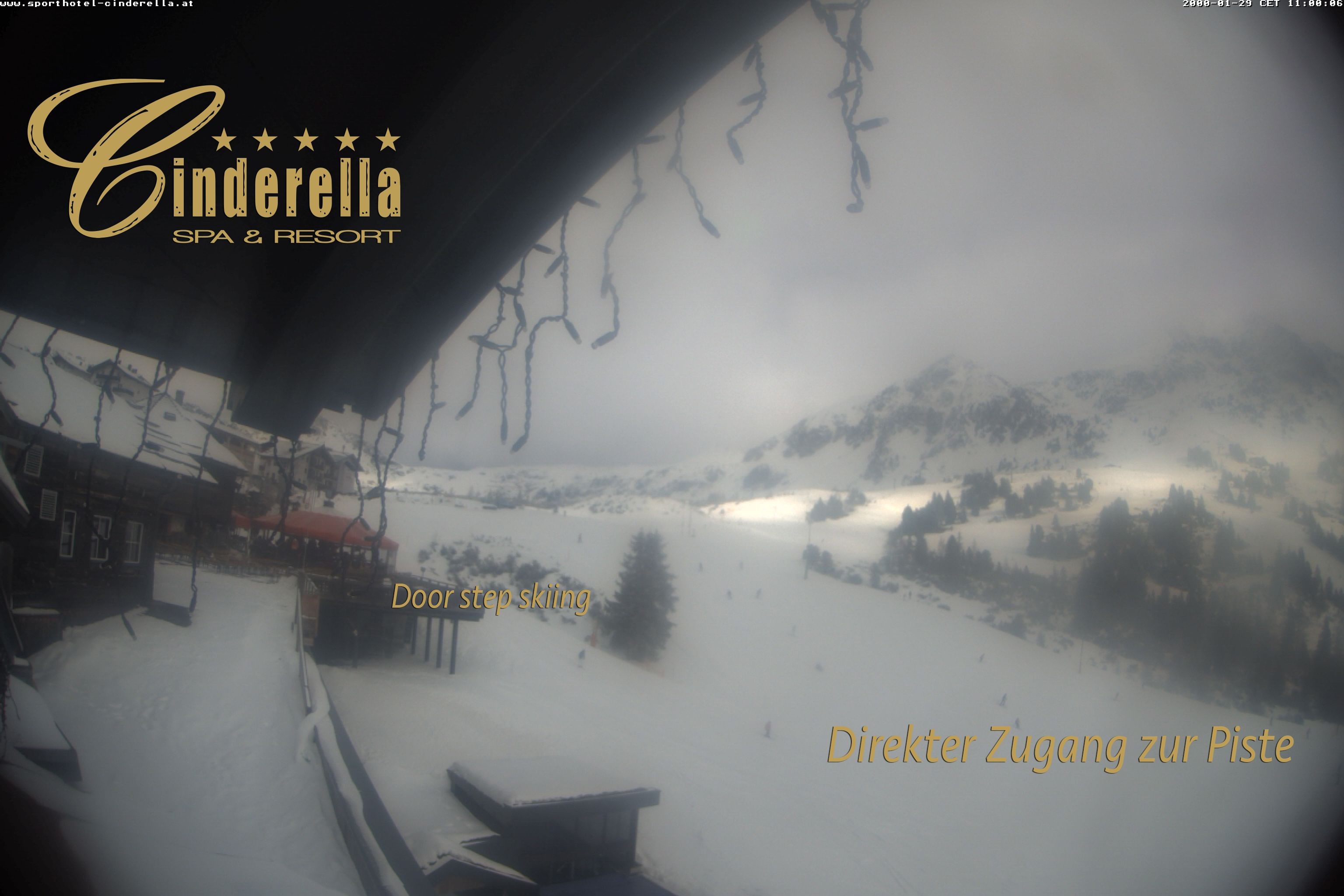 Archiv Foto Webcam Cinderella Hotel Obertauern