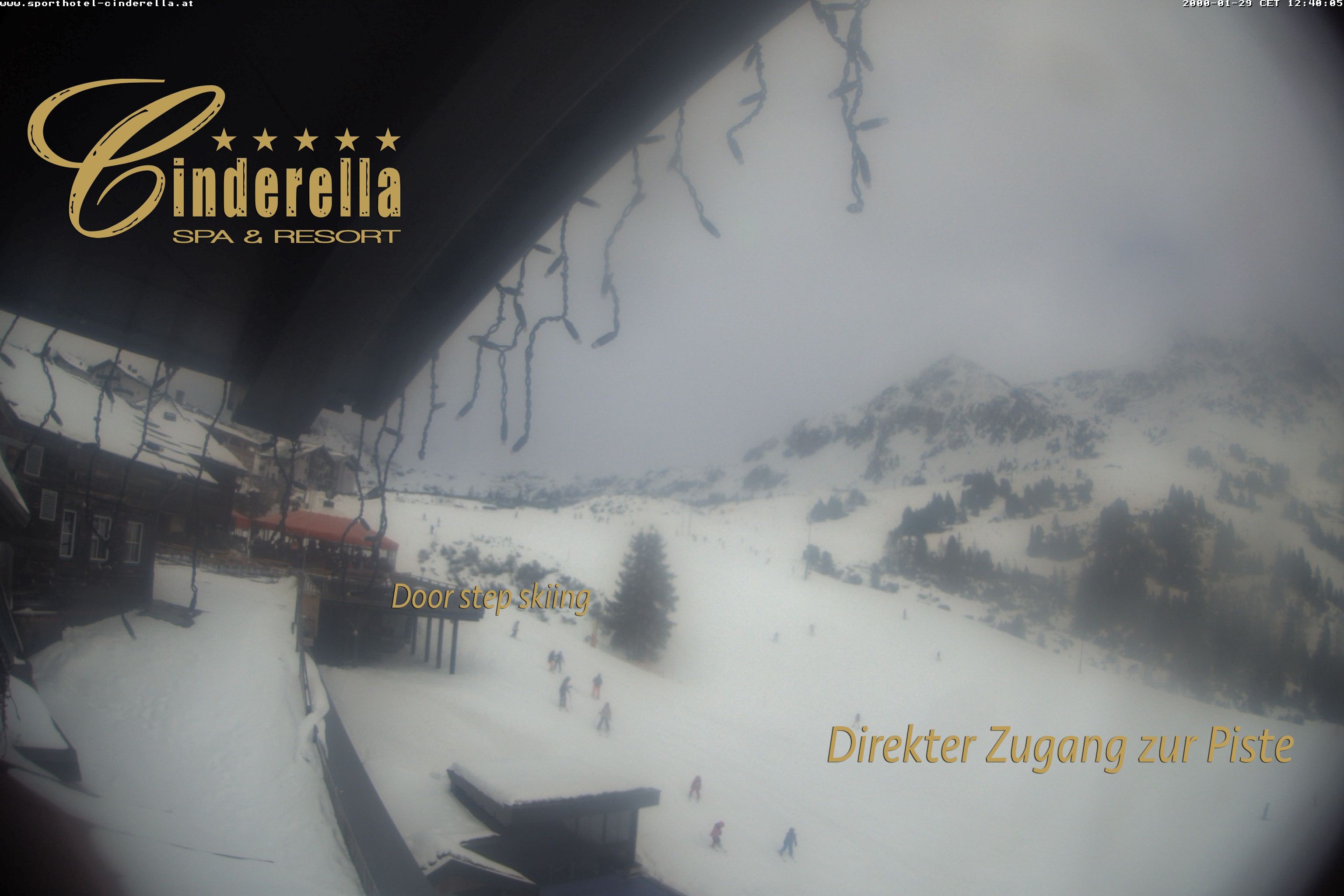 Archiv Foto Webcam Cinderella Hotel Obertauern