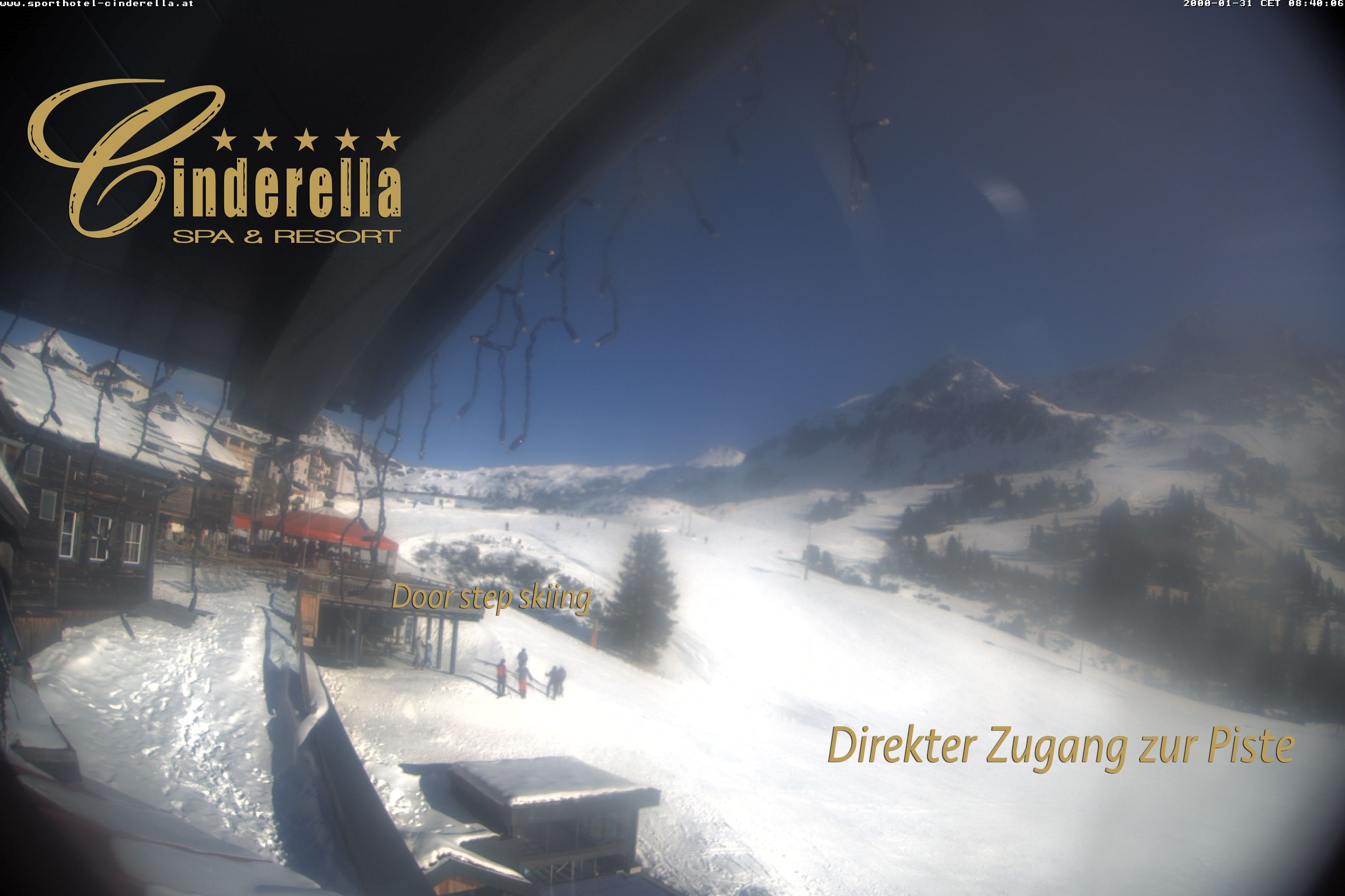 Archiv Foto Webcam Cinderella Hotel Obertauern