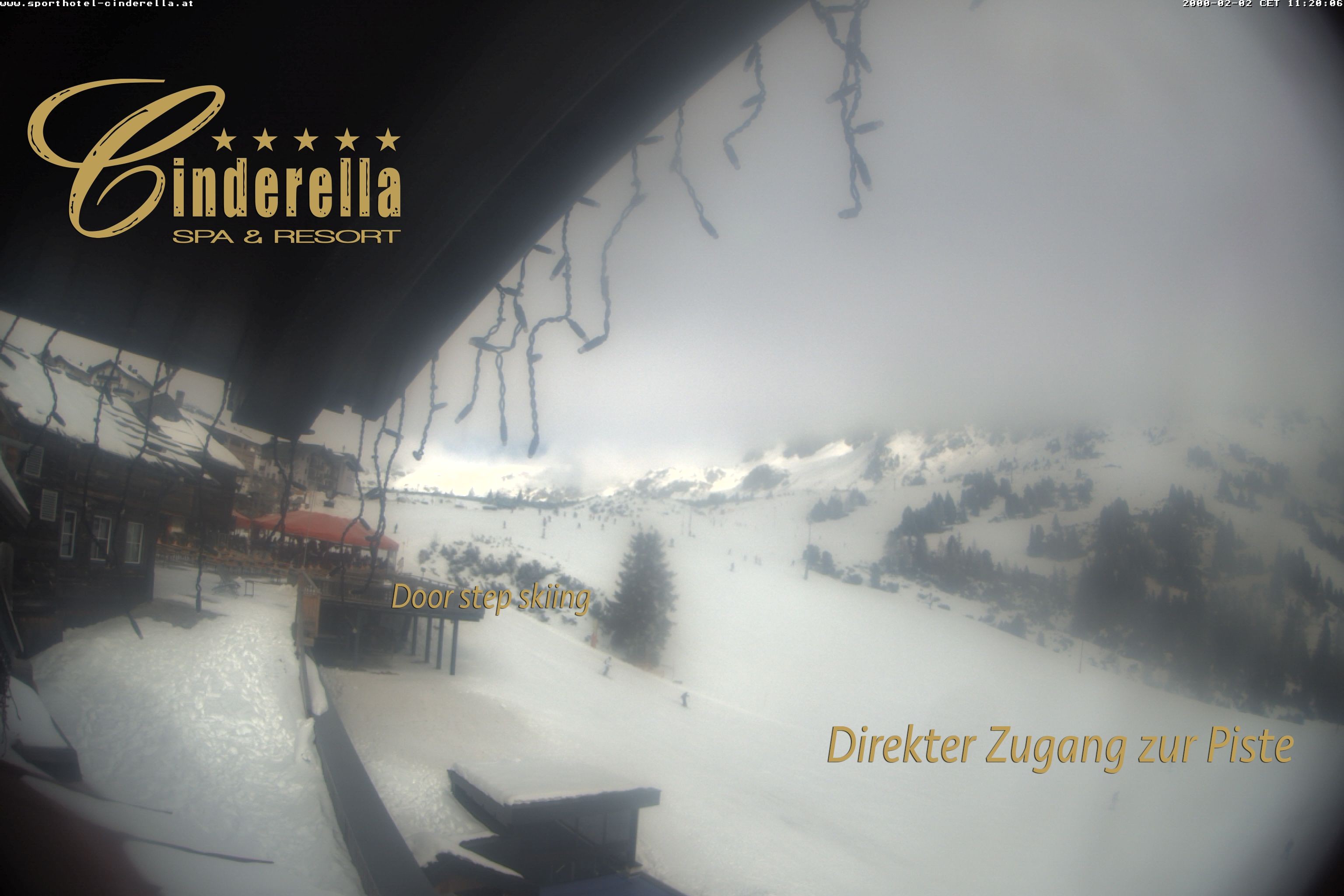 Archiv Foto Webcam Cinderella Hotel Obertauern