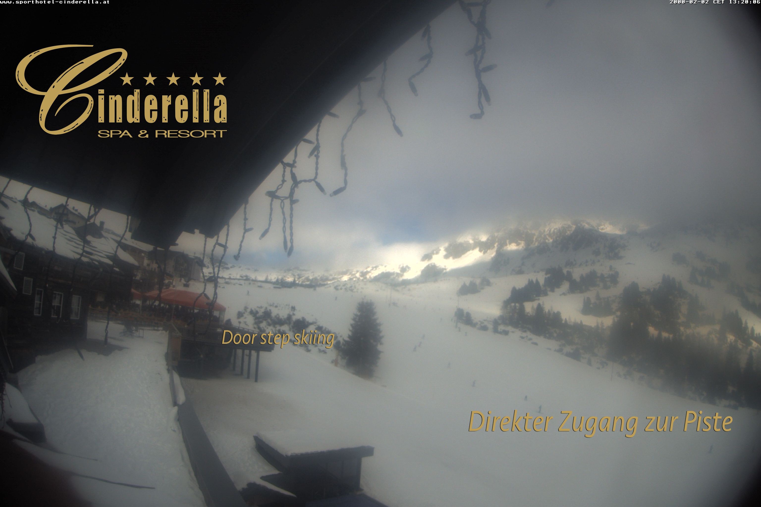 Archiv Foto Webcam Cinderella Hotel Obertauern