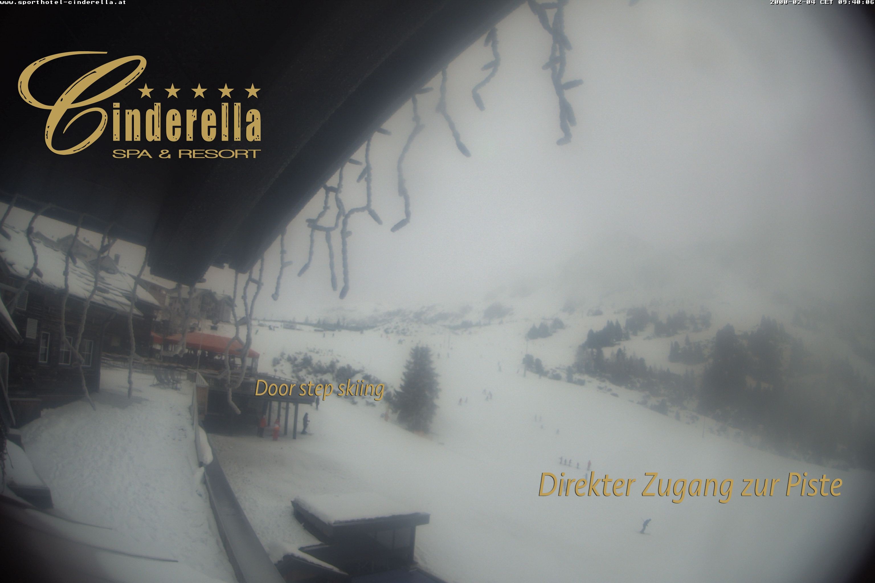 Archiv Foto Webcam Cinderella Hotel Obertauern