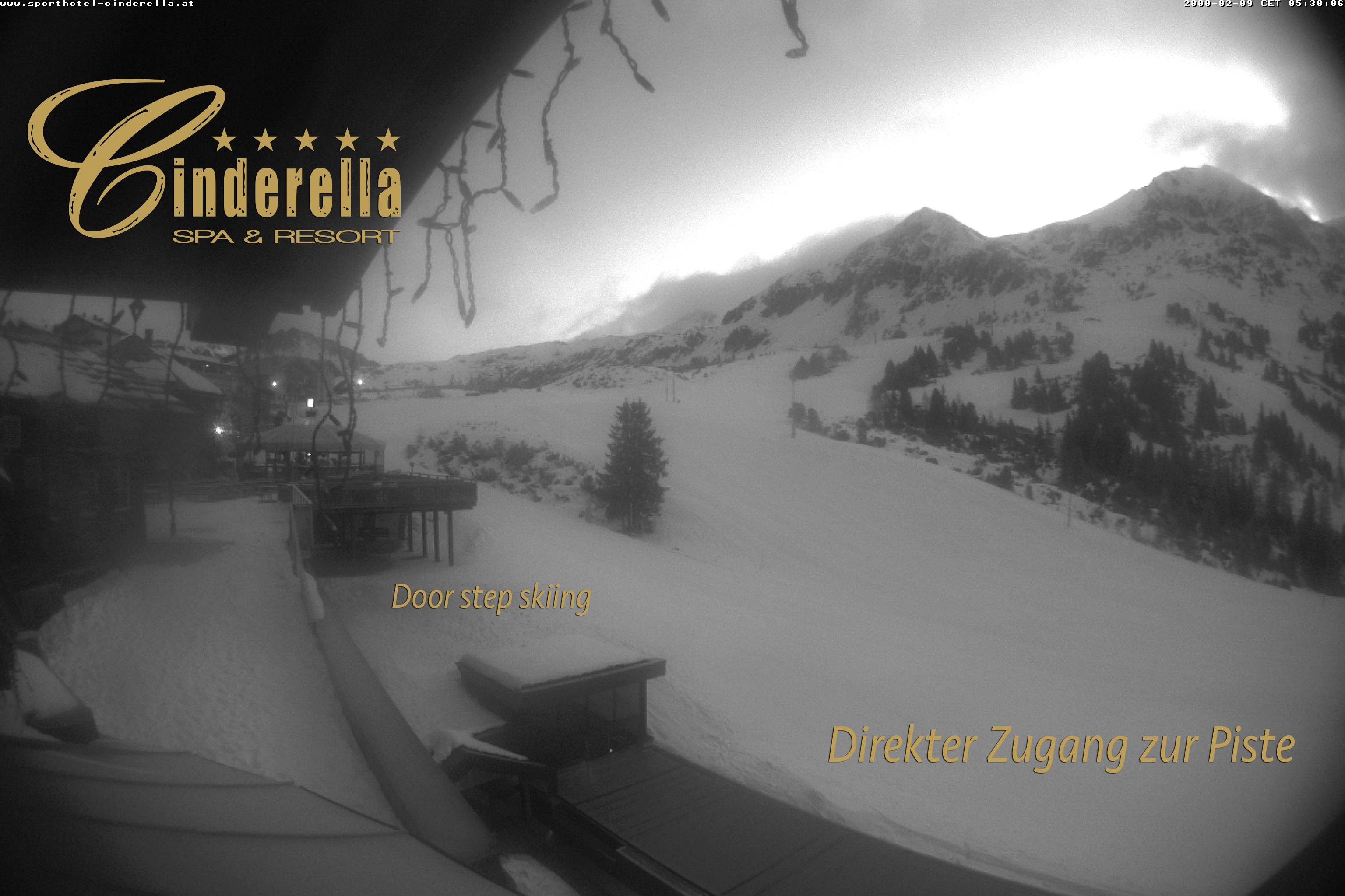 Archiv Foto Webcam Cinderella Hotel Obertauern