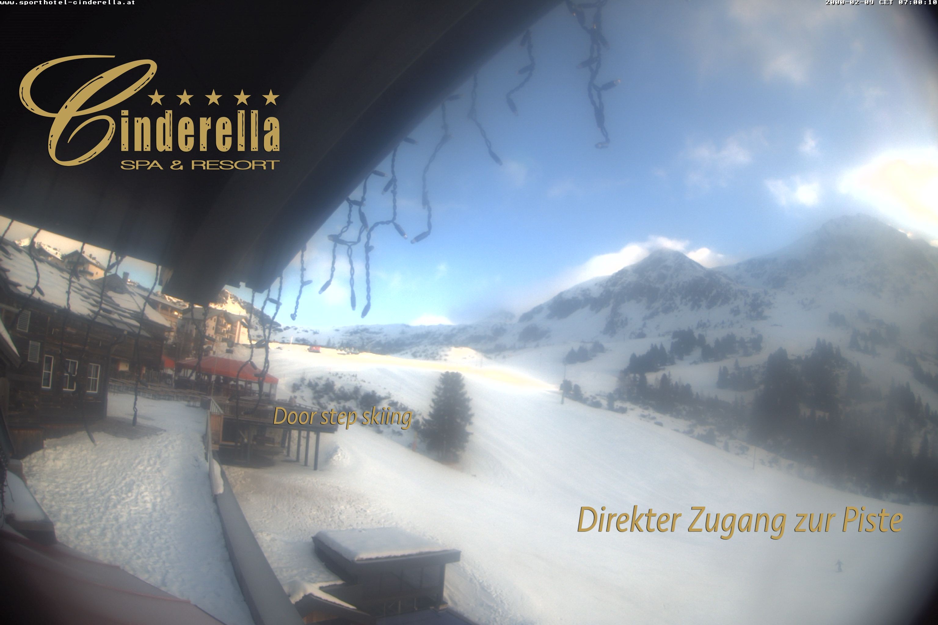 Archiv Foto Webcam Cinderella Hotel Obertauern