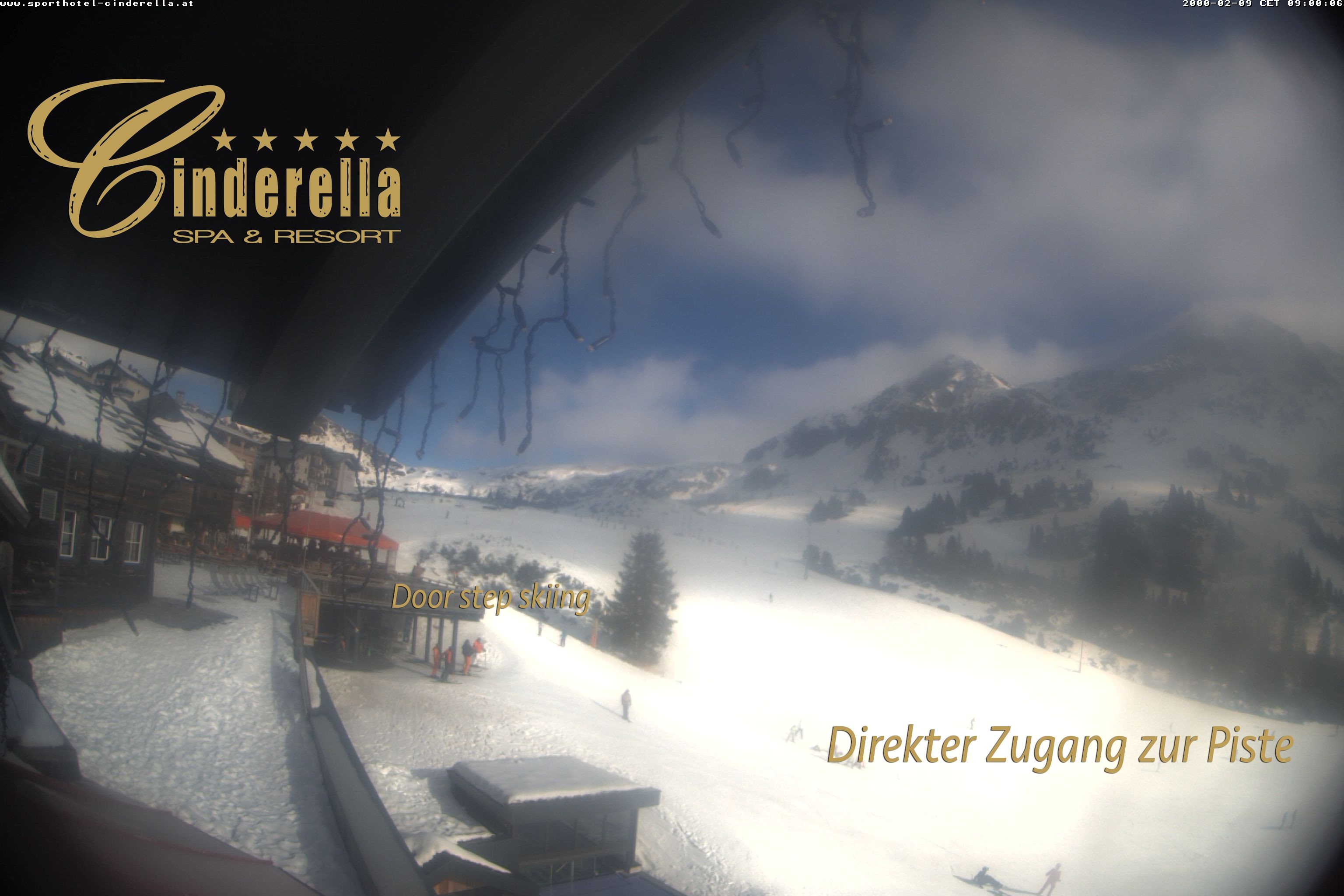 Archiv Foto Webcam Cinderella Hotel Obertauern