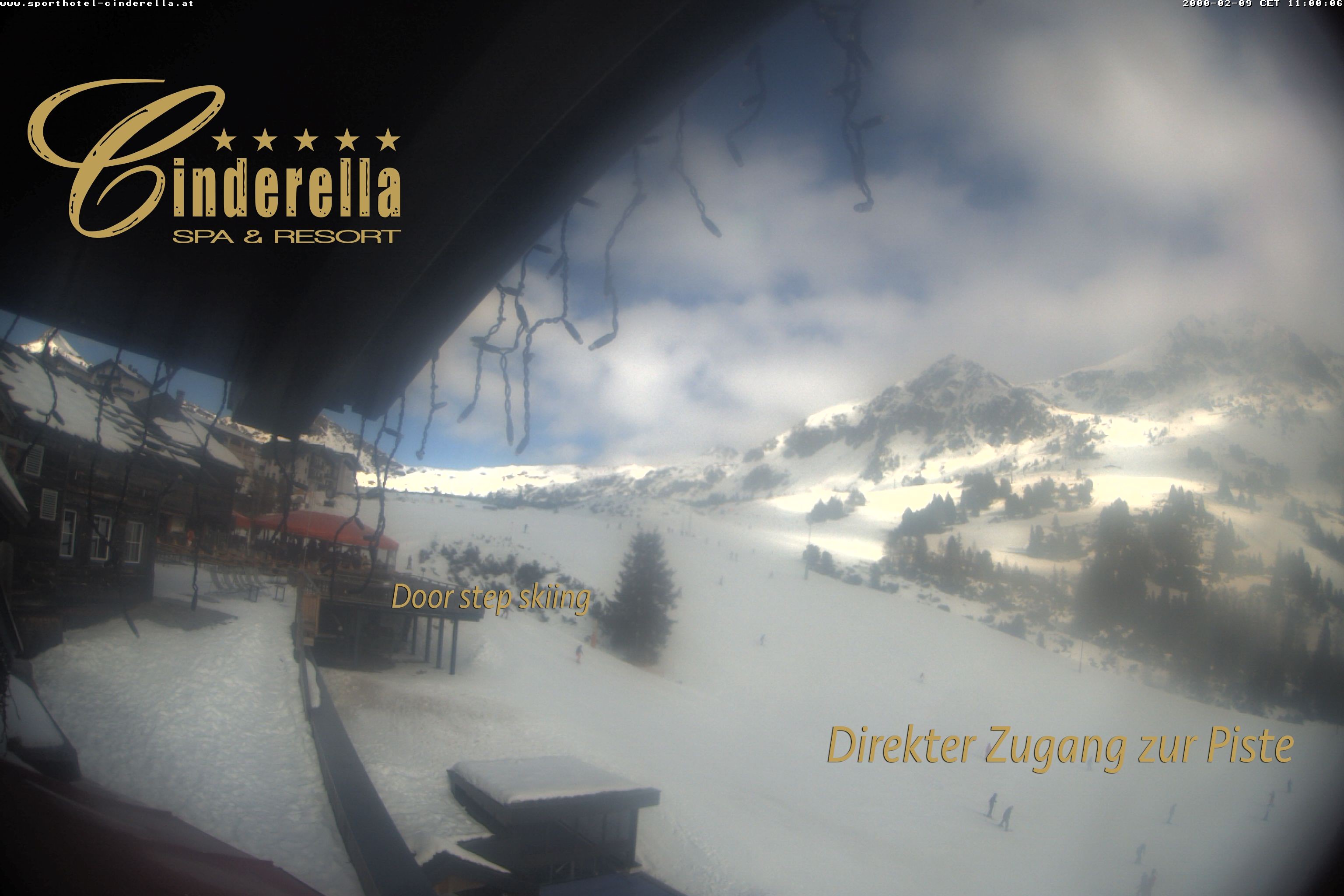 Archiv Foto Webcam Cinderella Hotel Obertauern