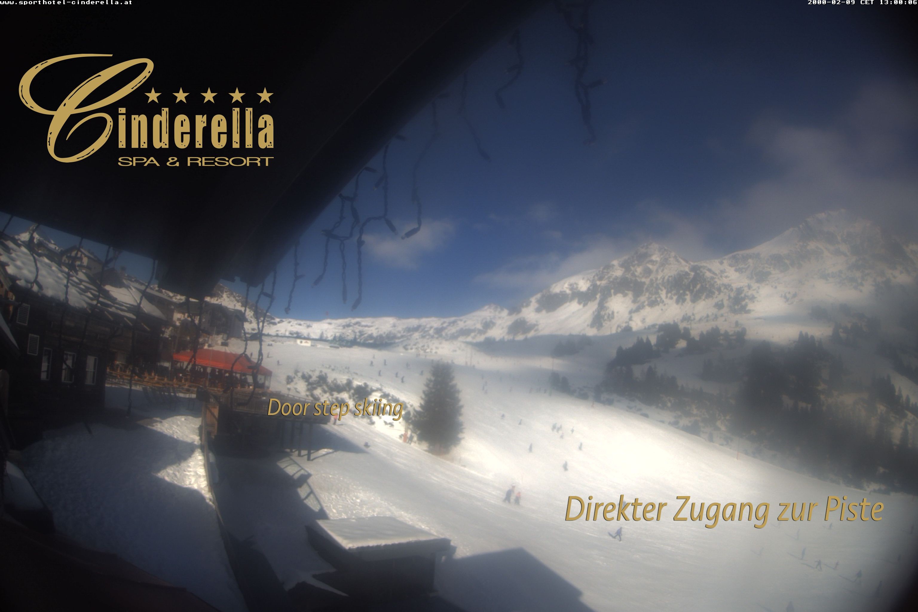 Archiv Foto Webcam Cinderella Hotel Obertauern