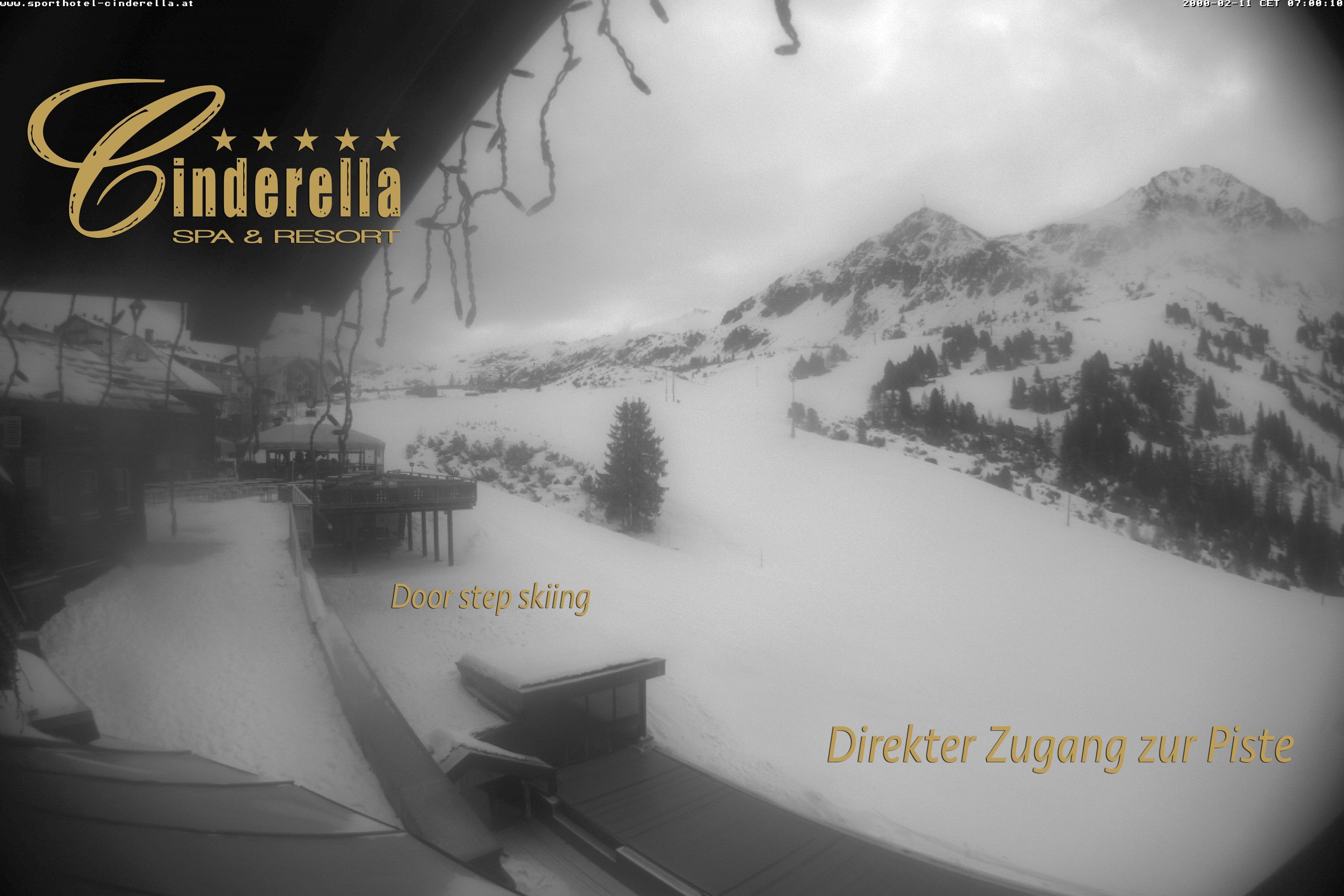 Archiv Foto Webcam Cinderella Hotel Obertauern
