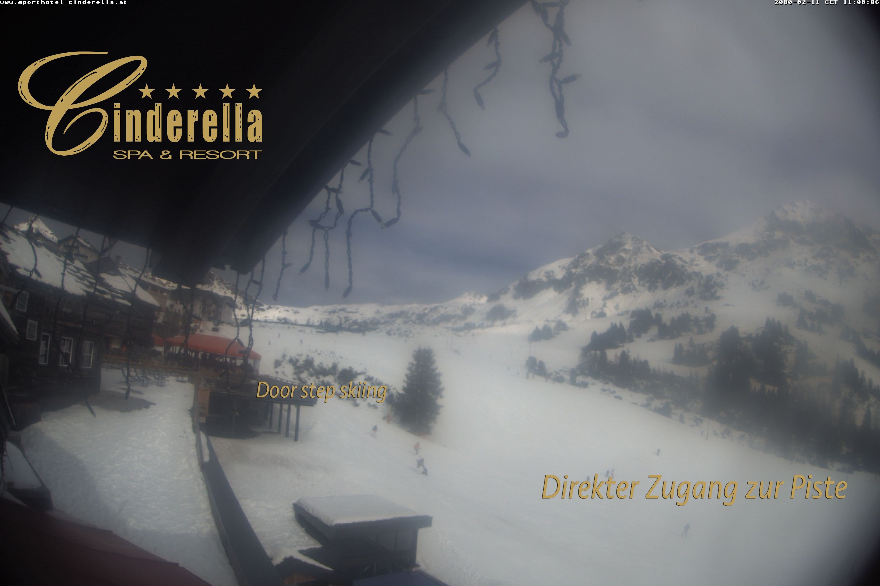 Archiv Foto Webcam Cinderella Hotel Obertauern
