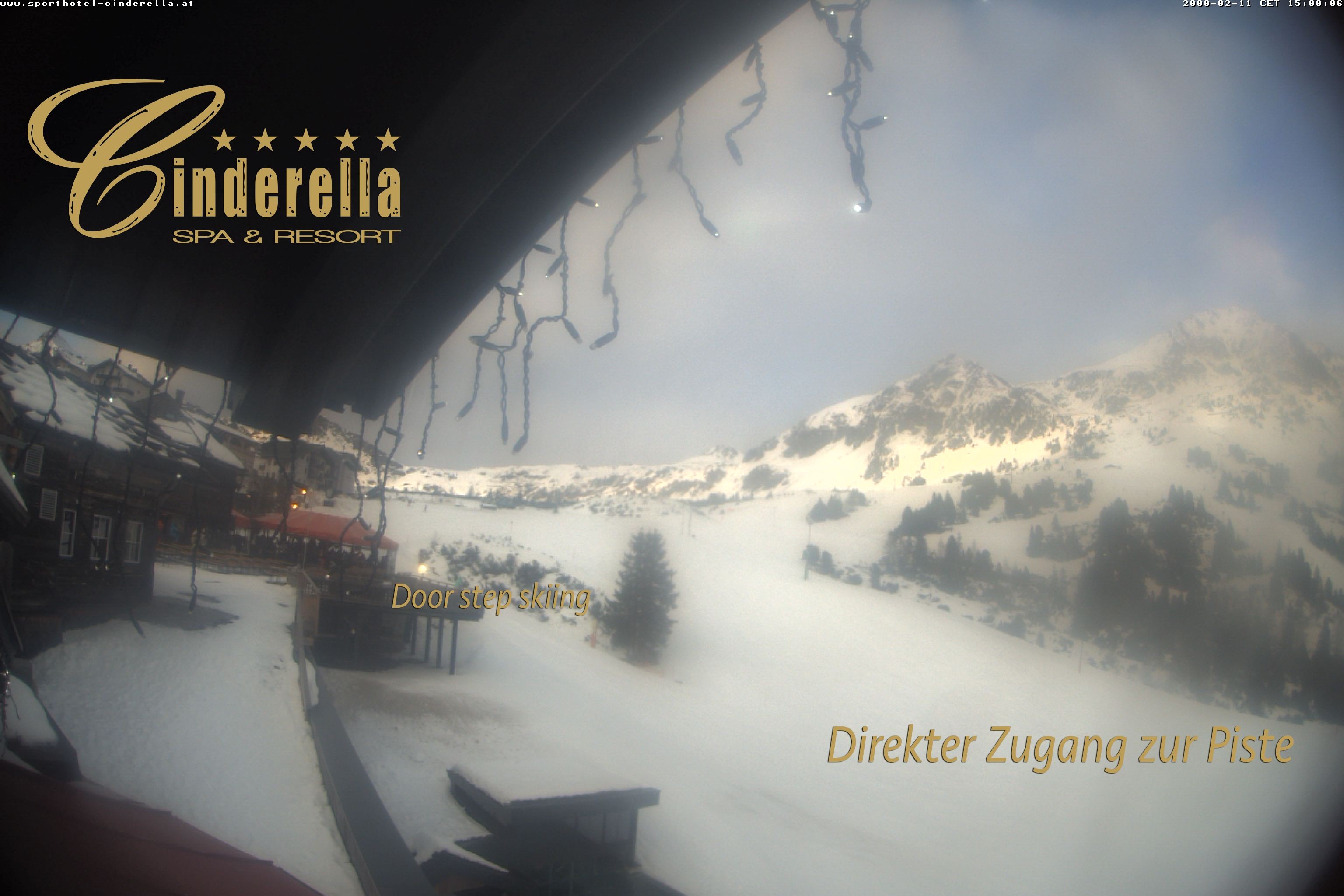 Archiv Foto Webcam Cinderella Hotel Obertauern