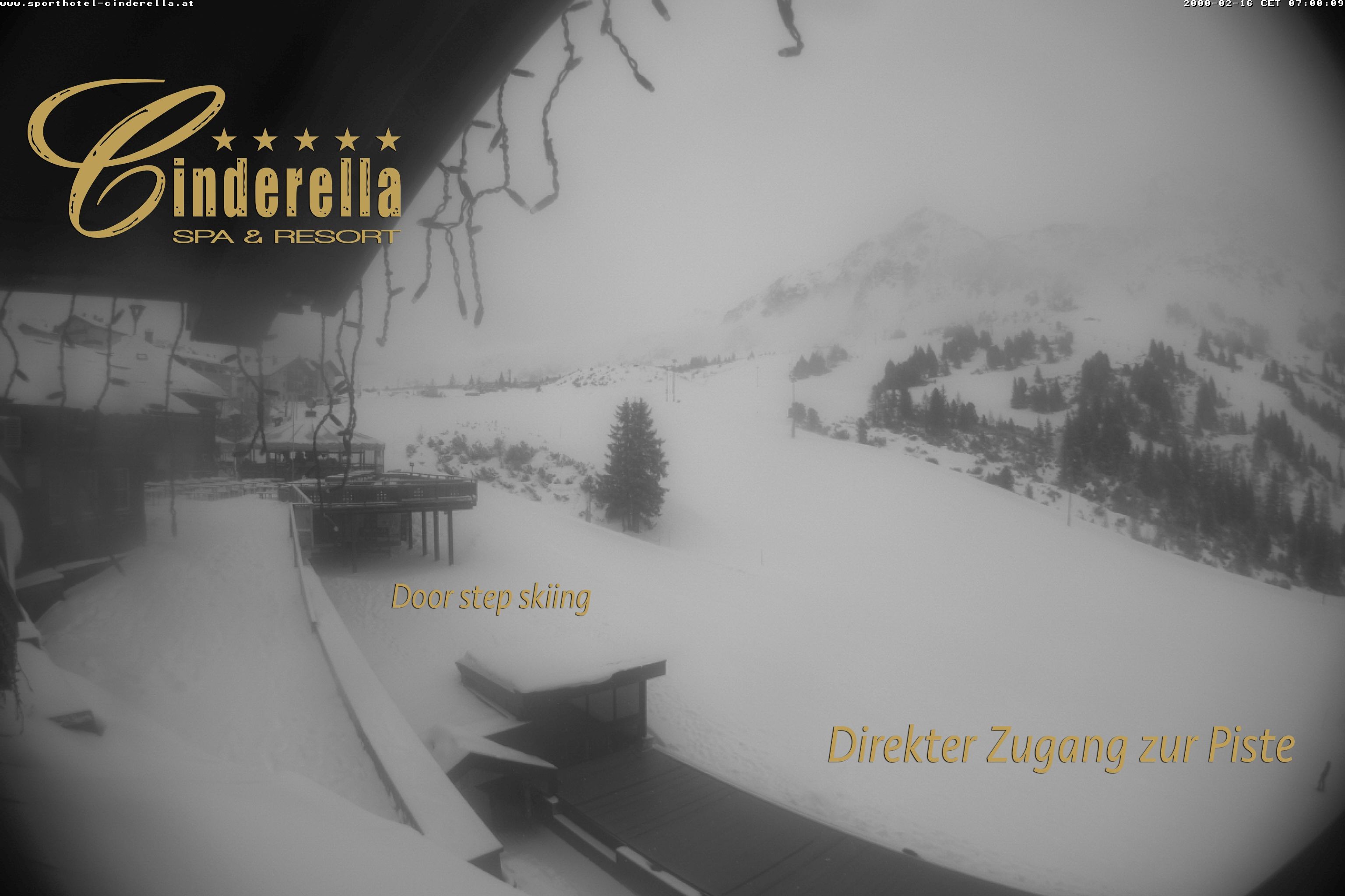 Archiv Foto Webcam Cinderella Hotel Obertauern