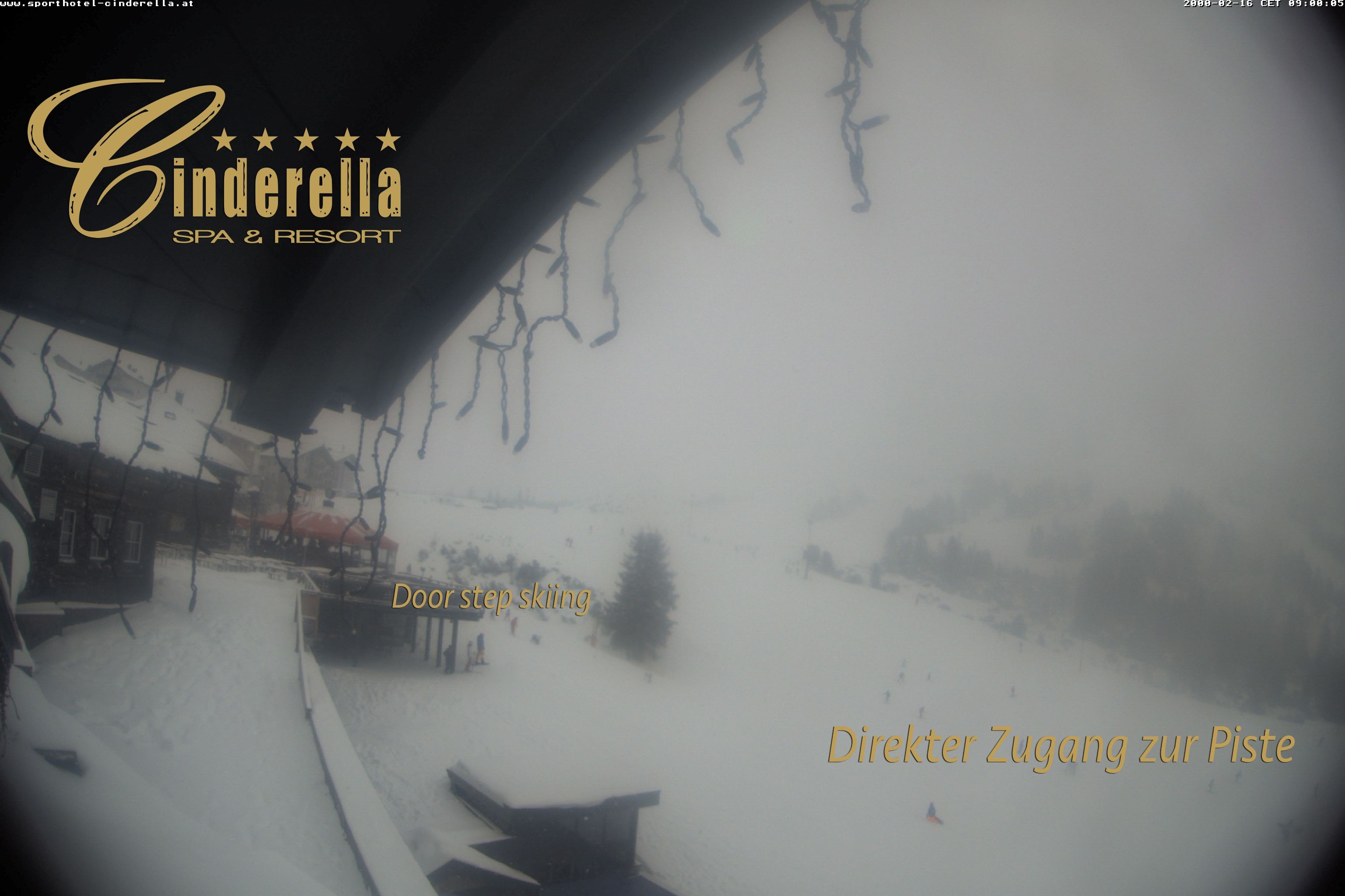 Archiv Foto Webcam Cinderella Hotel Obertauern