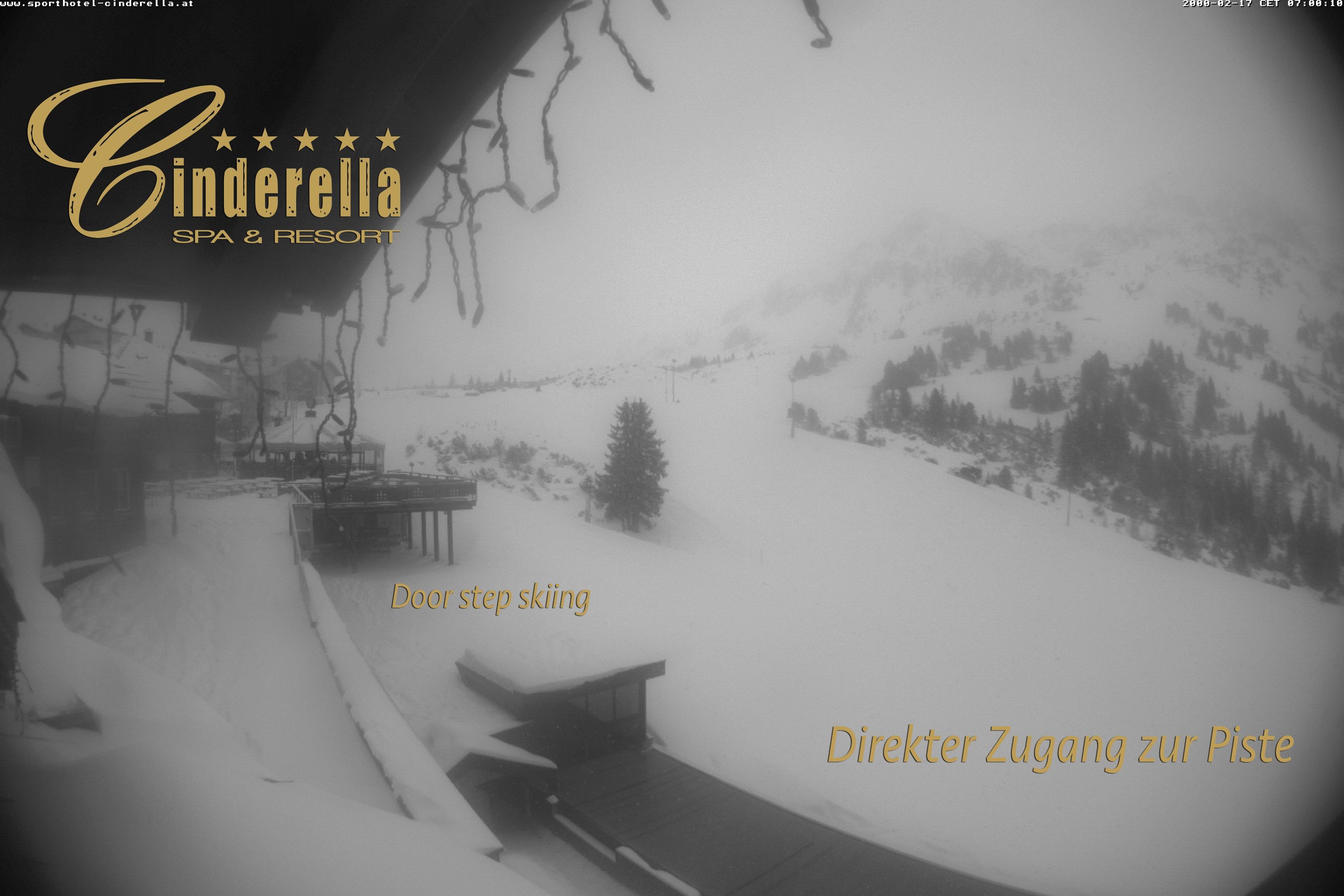 Archiv Foto Webcam Cinderella Hotel Obertauern