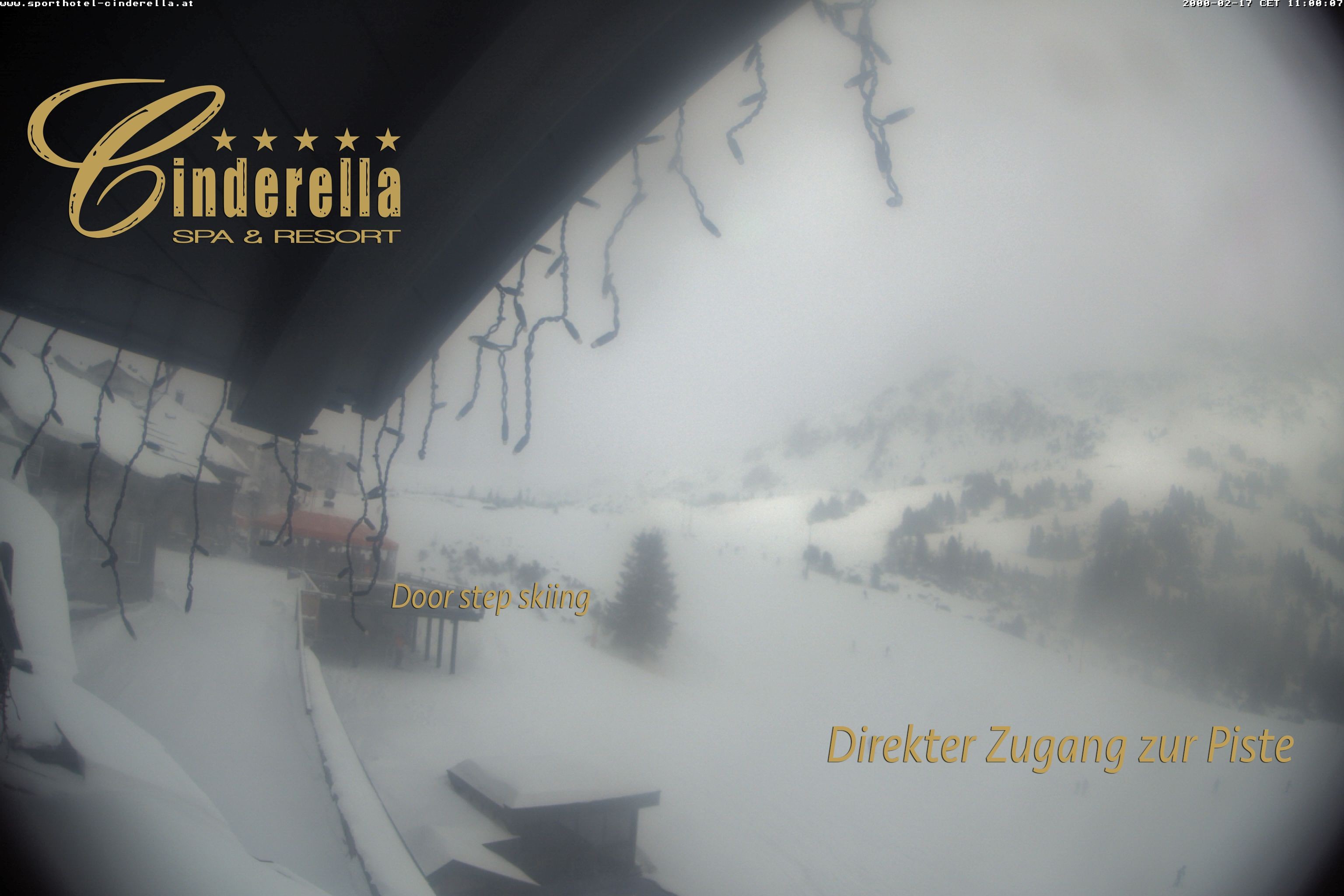 Archiv Foto Webcam Cinderella Hotel Obertauern