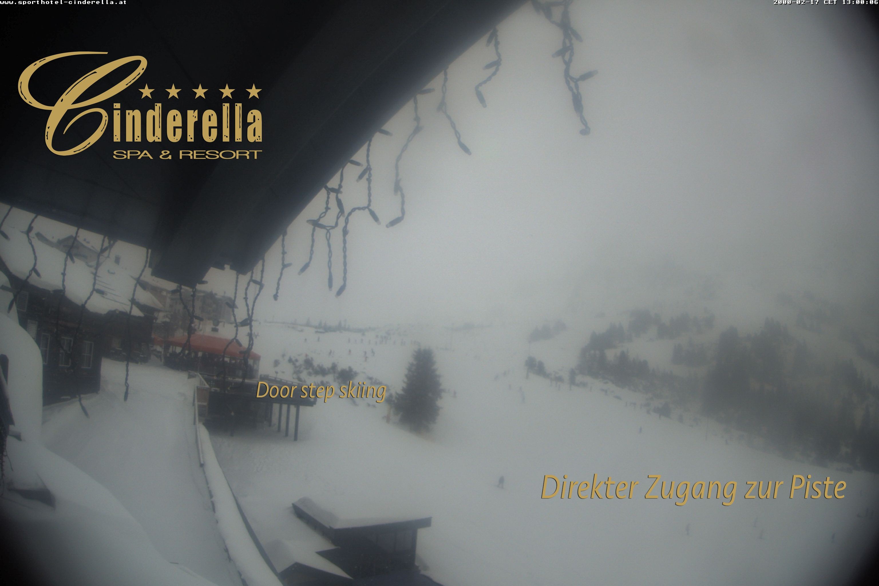 Archiv Foto Webcam Cinderella Hotel Obertauern