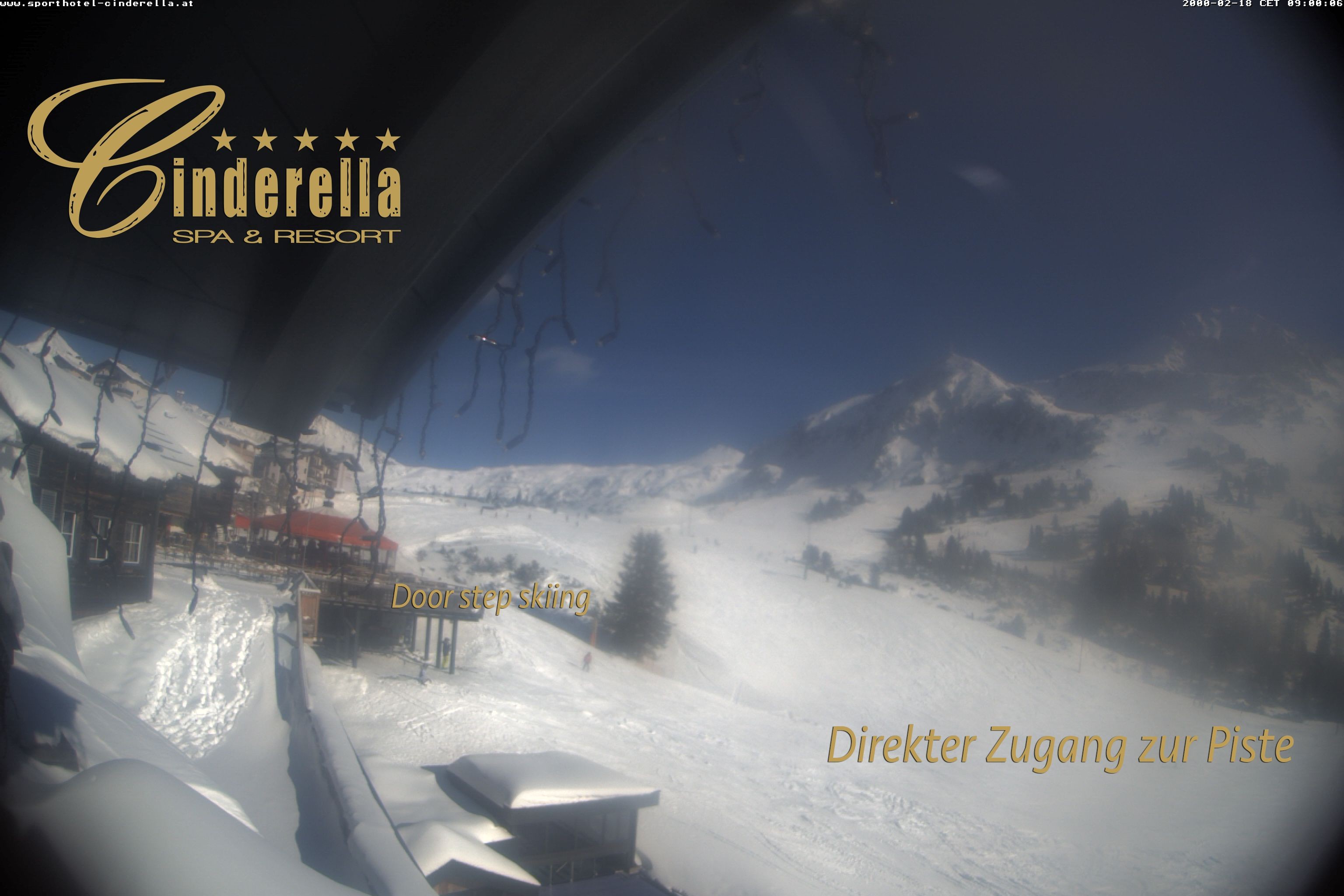 Archived image Webcam Cinderella hotel Ski Obertauern
