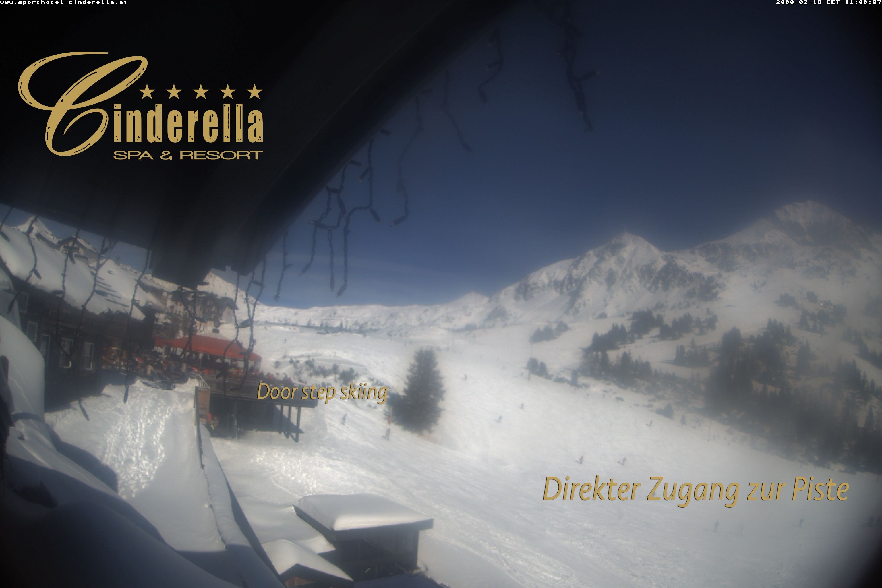 Archived image Webcam Cinderella hotel Ski Obertauern