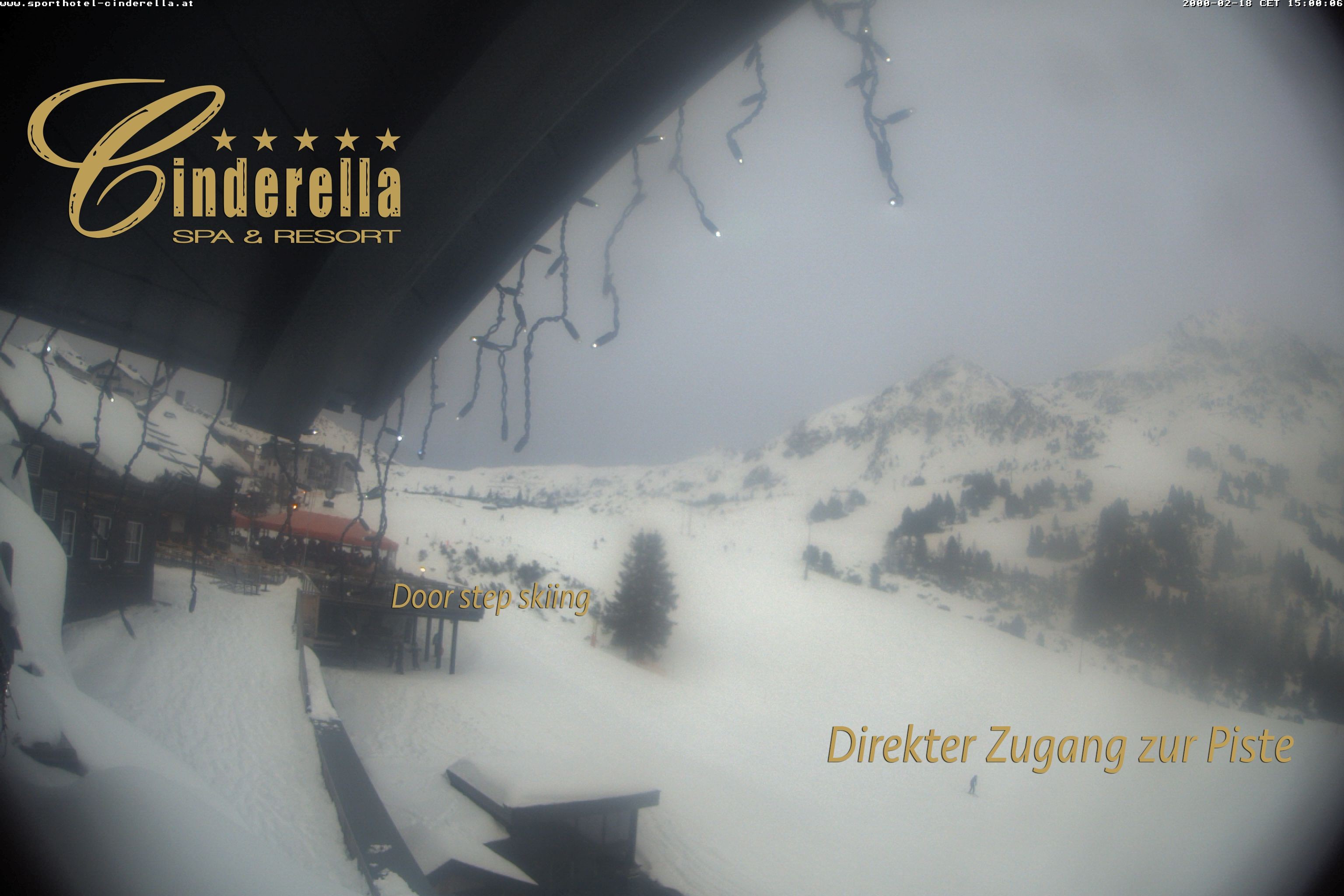 Archived image Webcam Cinderella hotel Ski Obertauern