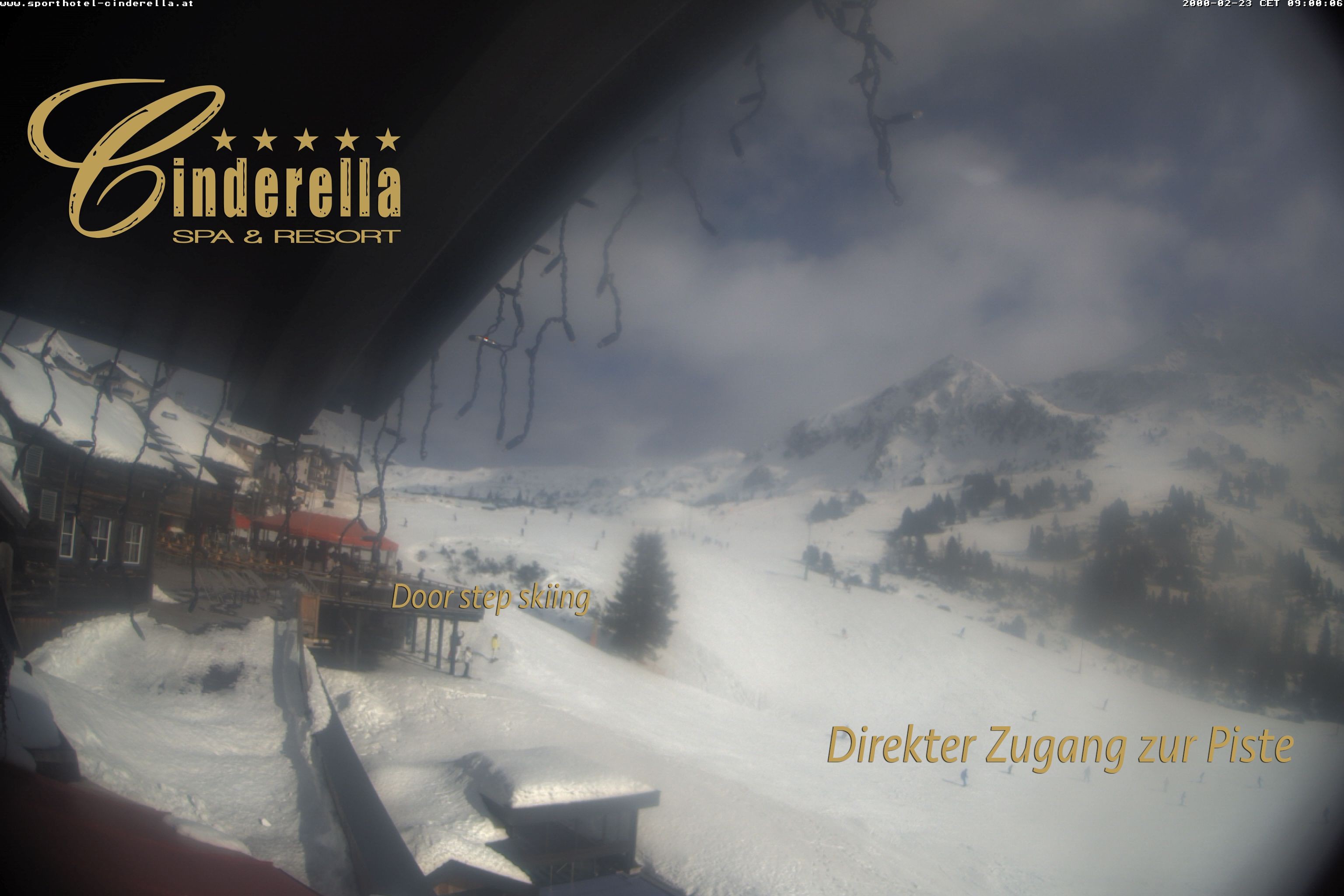 Archiv Foto Webcam Cinderella Hotel Obertauern