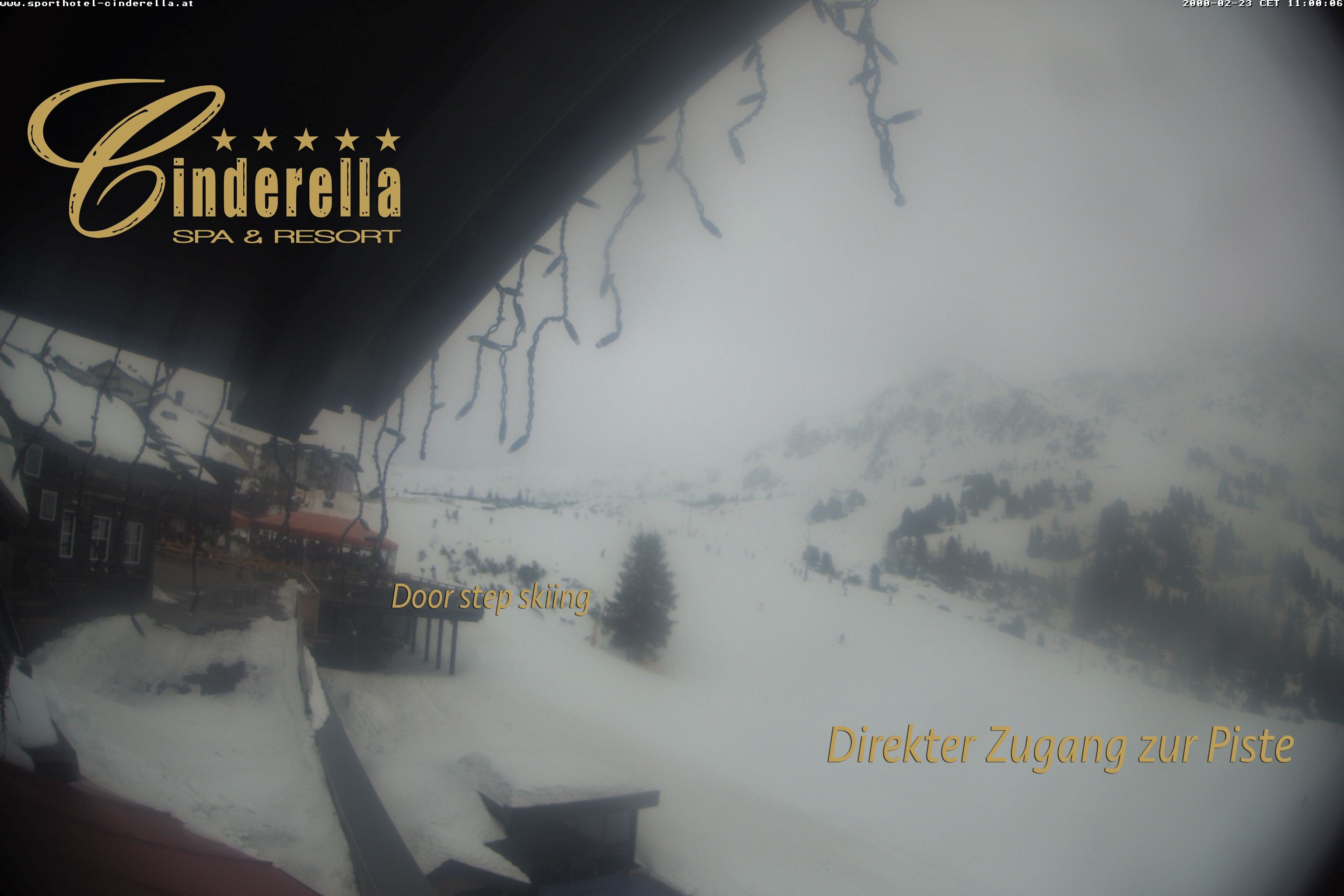 Archiv Foto Webcam Cinderella Hotel Obertauern