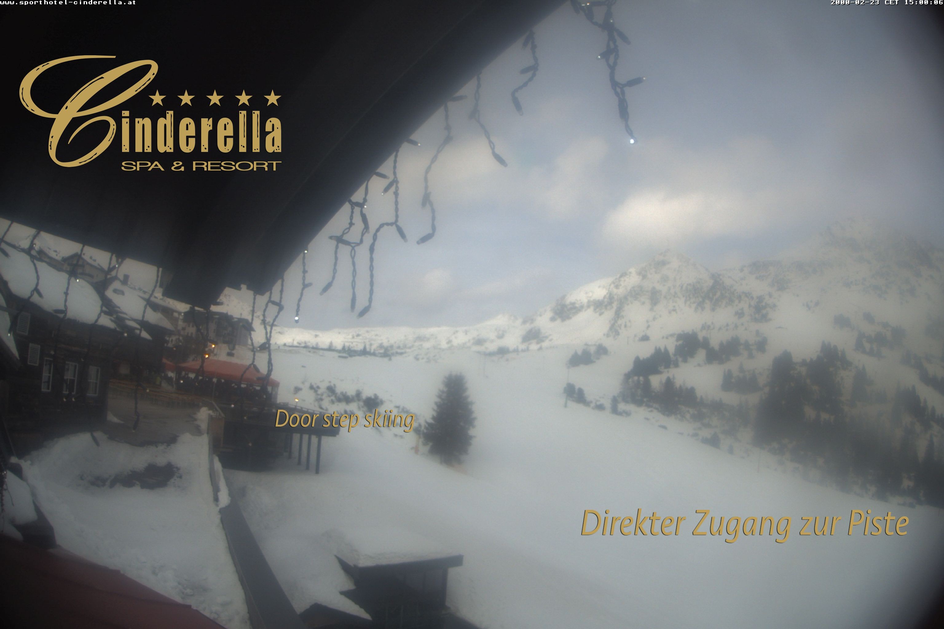 Archiv Foto Webcam Cinderella Hotel Obertauern