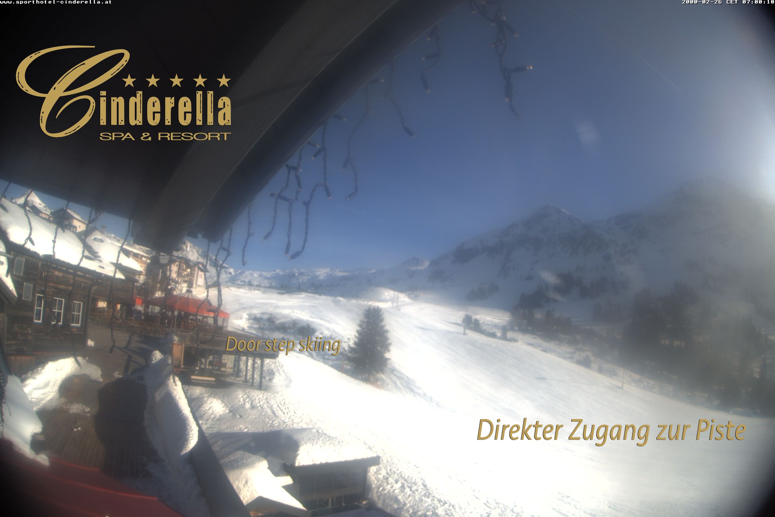 Archived image Webcam Cinderella hotel Ski Obertauern