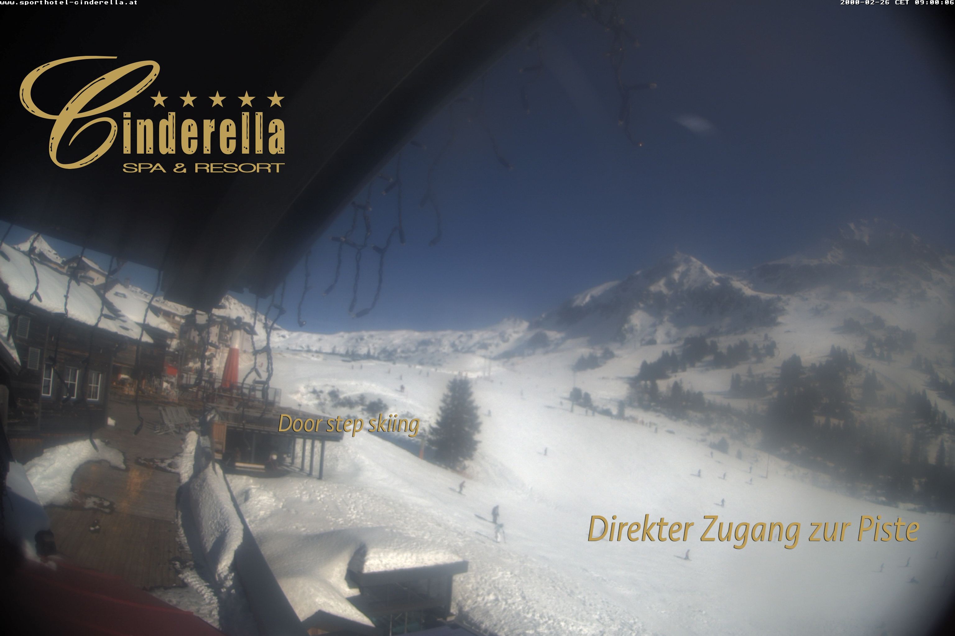 Archived image Webcam Cinderella hotel Ski Obertauern