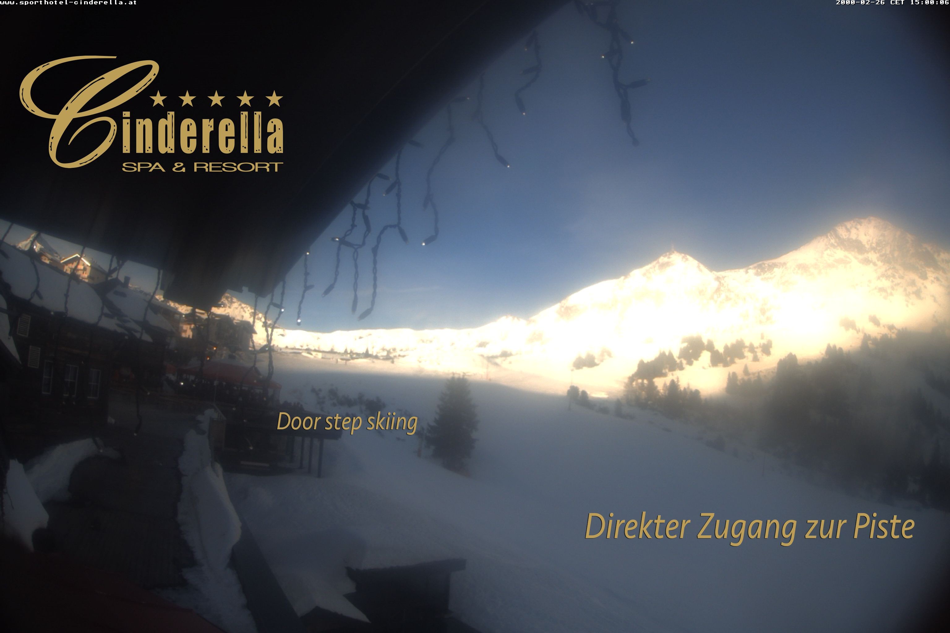 Archived image Webcam Cinderella hotel Ski Obertauern