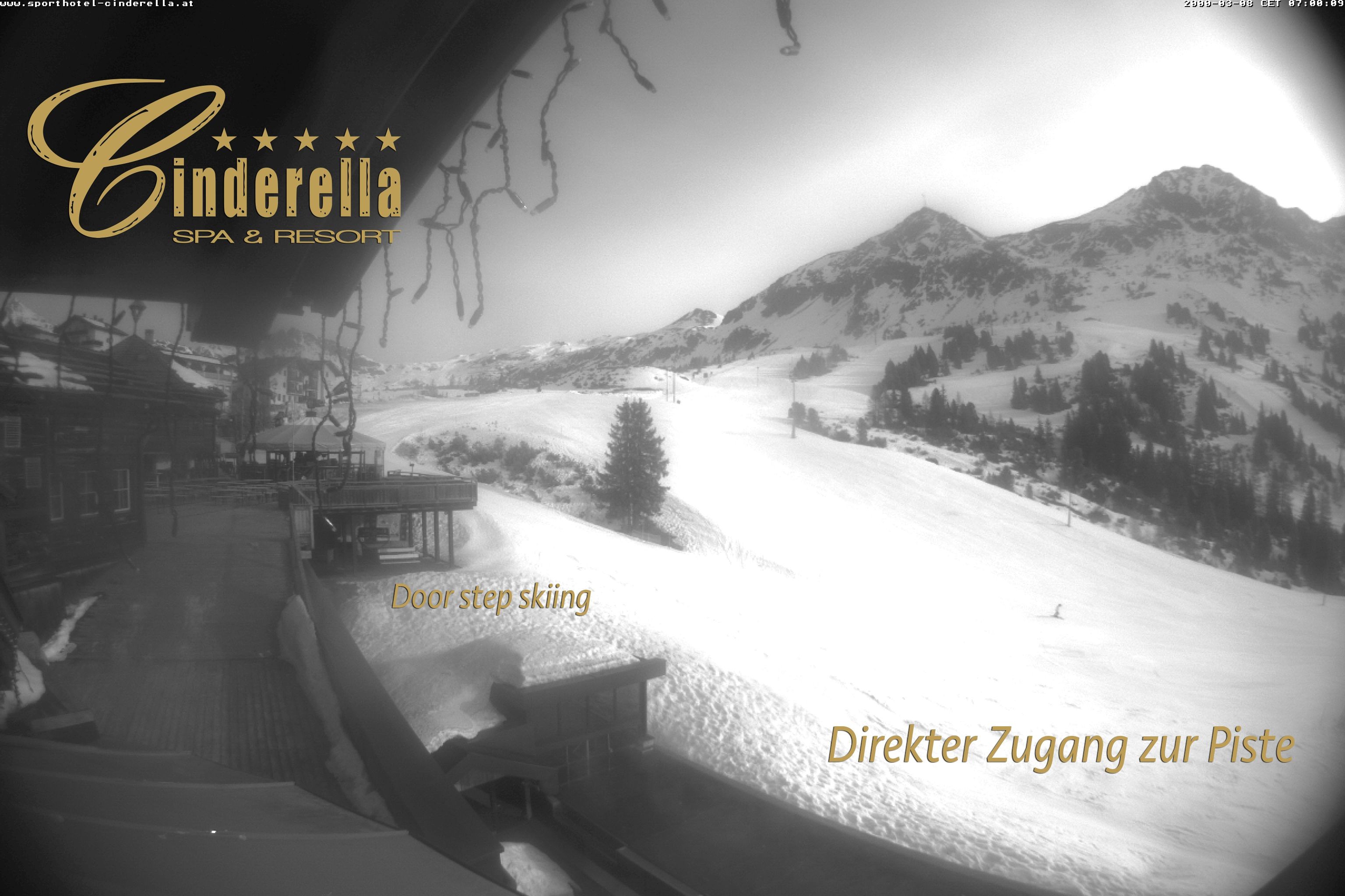 Archiv Foto Webcam Cinderella Hotel Obertauern
