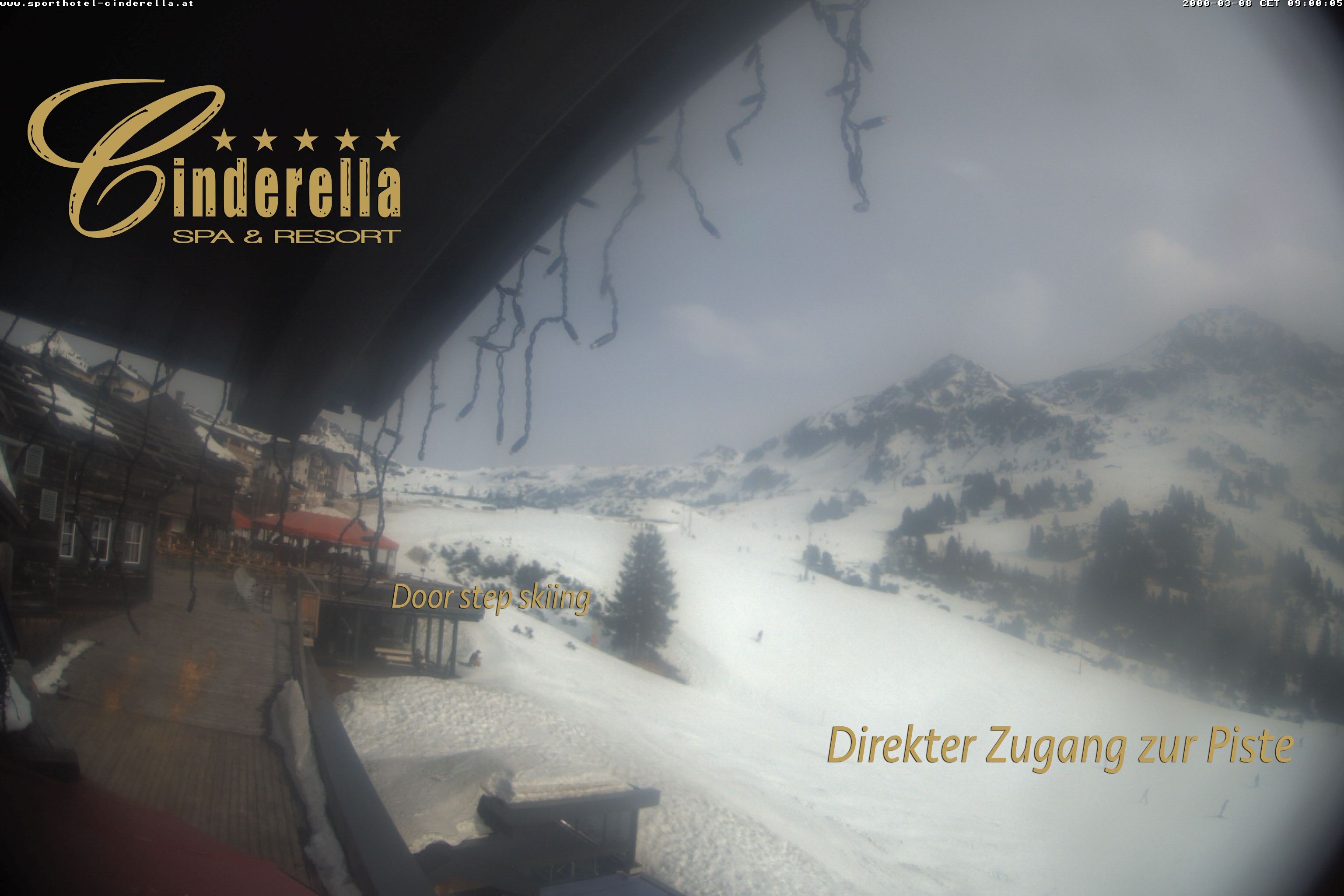 Archiv Foto Webcam Cinderella Hotel Obertauern