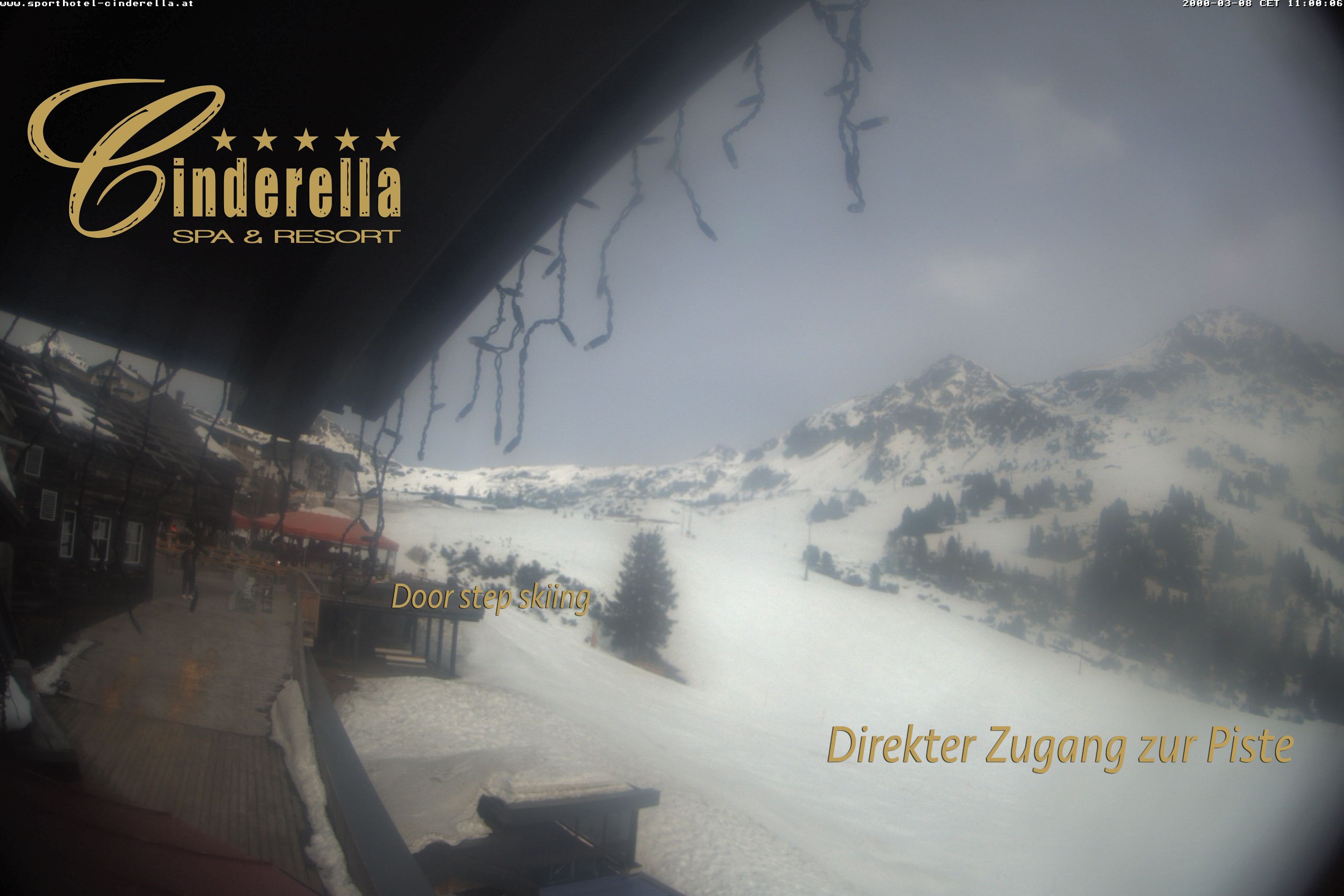 Archiv Foto Webcam Cinderella Hotel Obertauern
