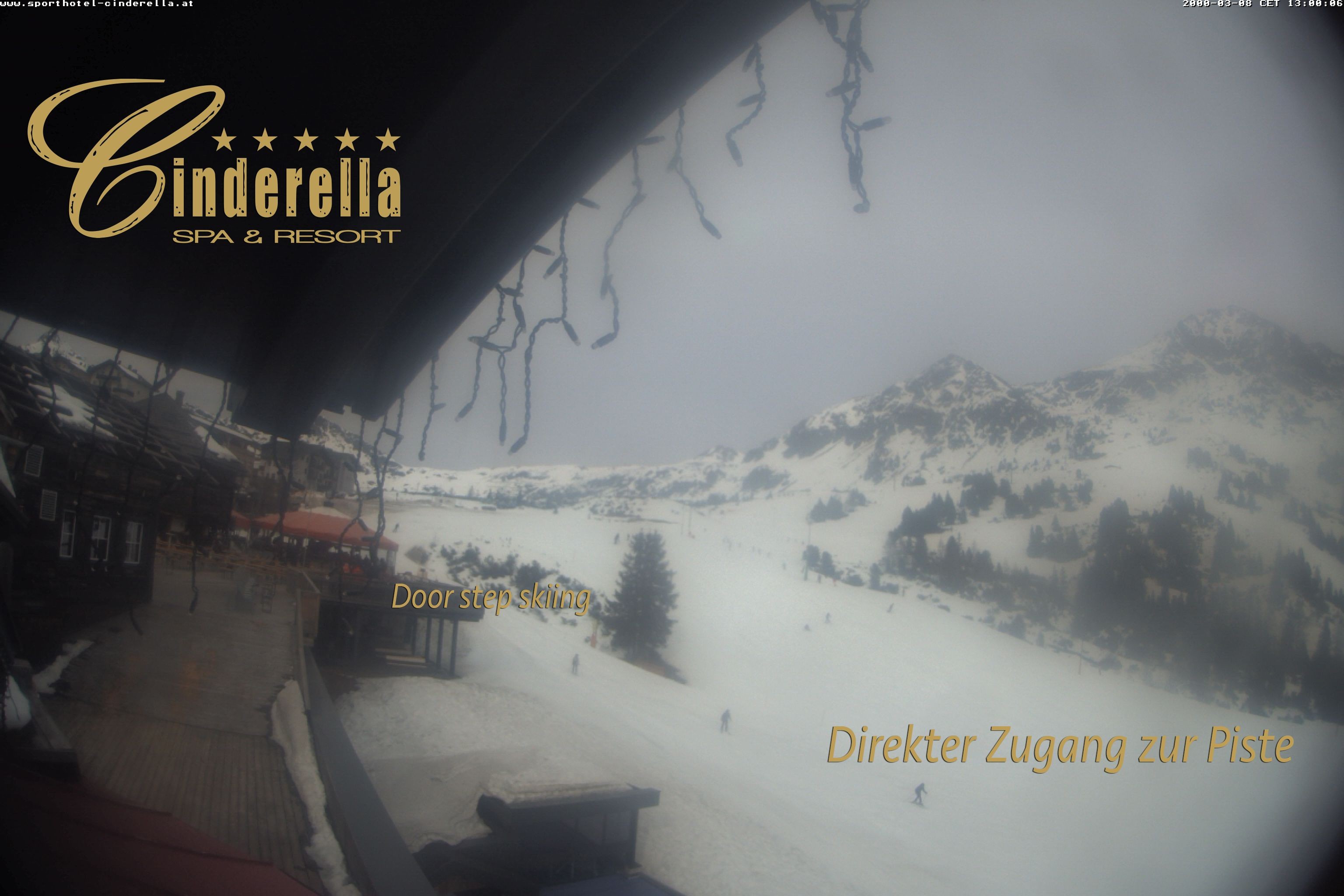 Archiv Foto Webcam Cinderella Hotel Obertauern