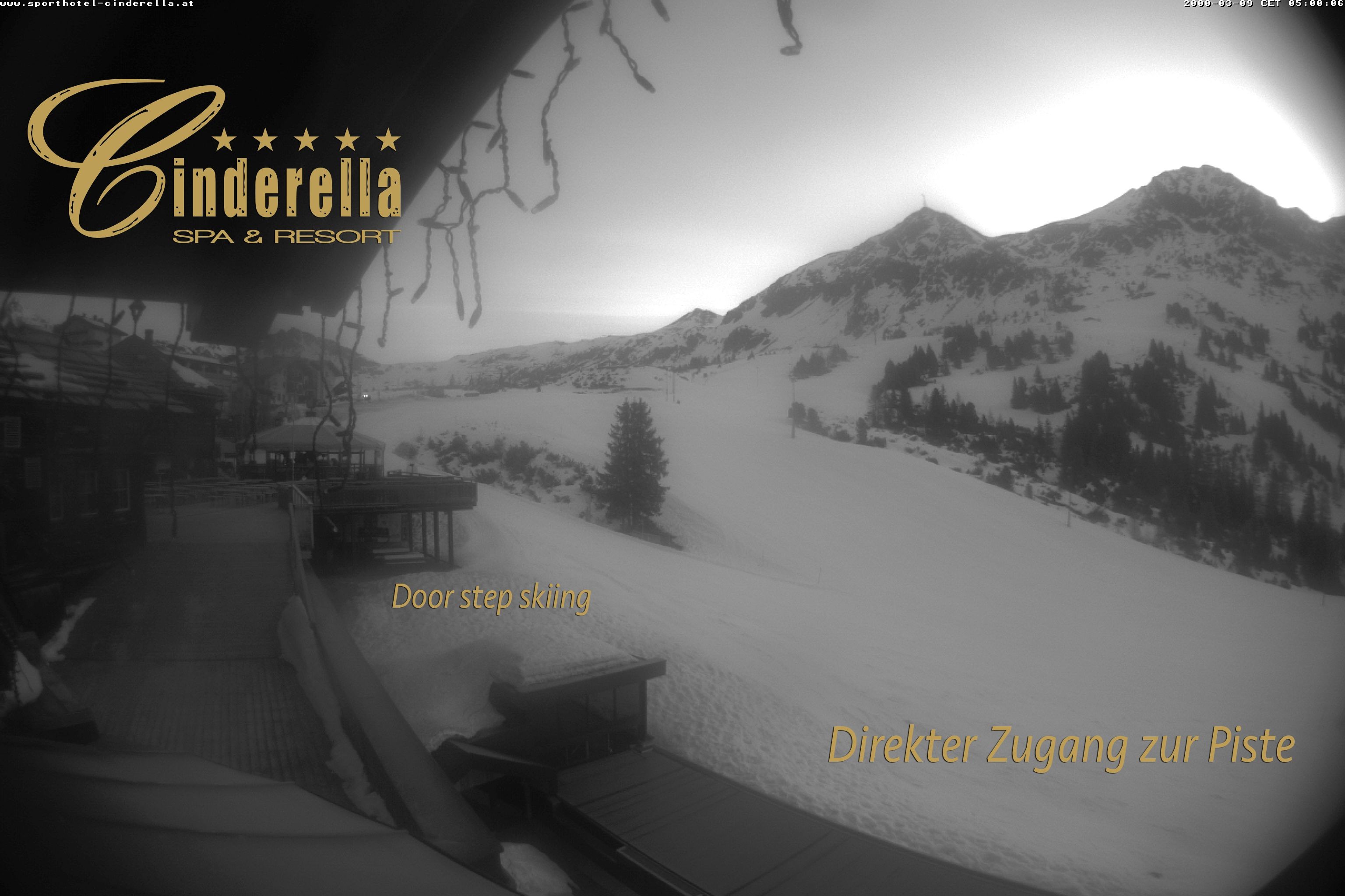 Archiv Foto Webcam Cinderella Hotel Obertauern
