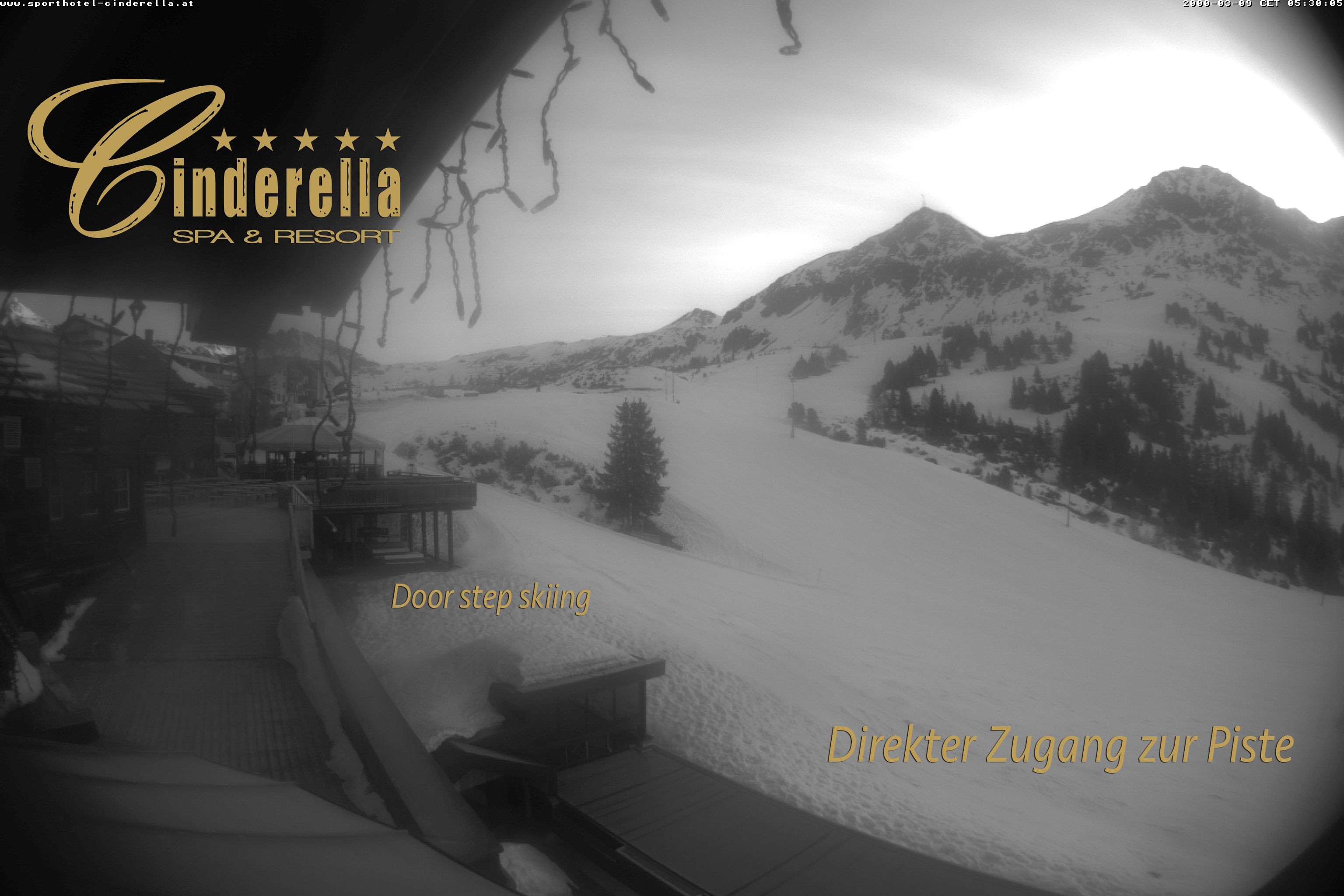 Archiv Foto Webcam Cinderella Hotel Obertauern