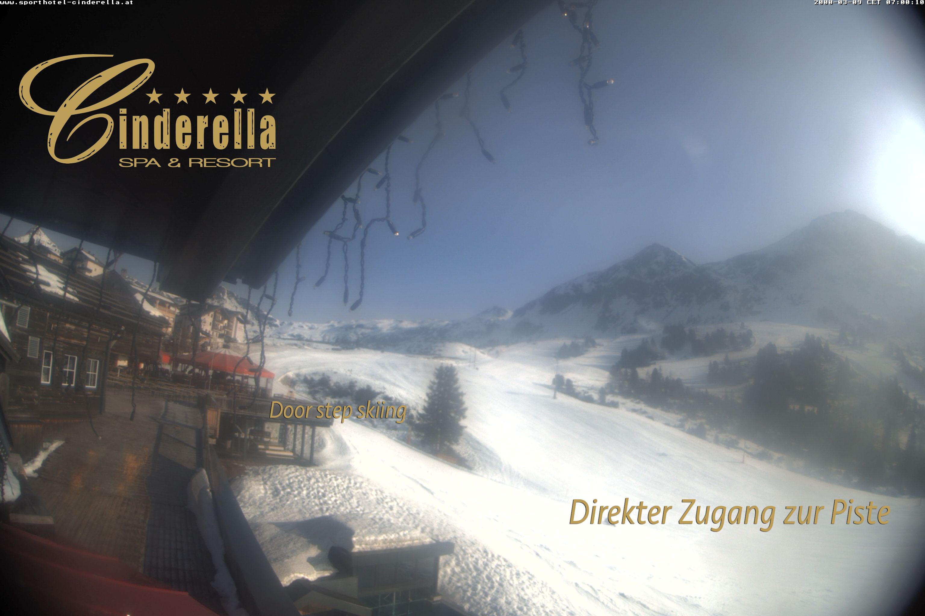 Archiv Foto Webcam Cinderella Hotel Obertauern