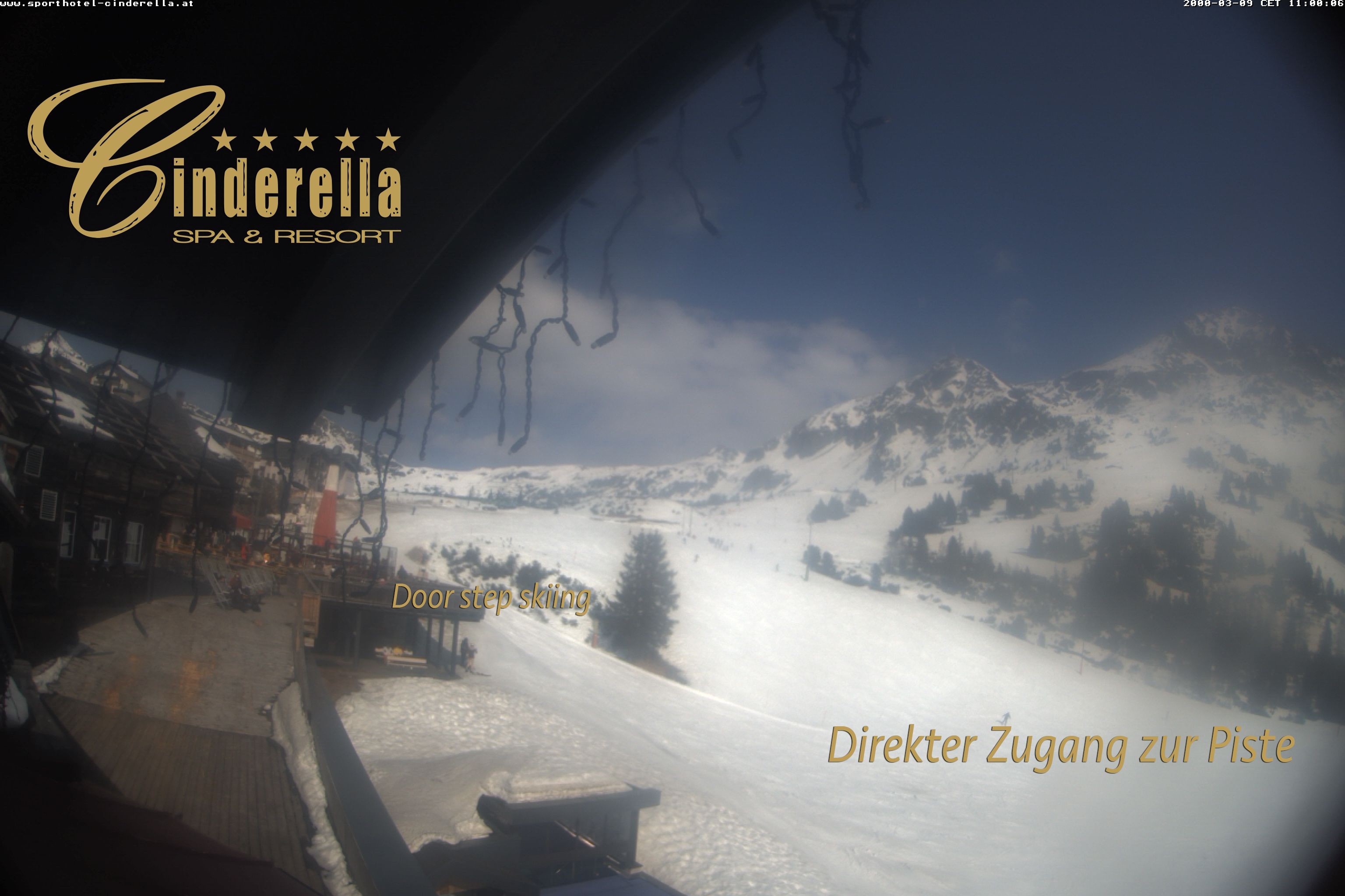 Archiv Foto Webcam Cinderella Hotel Obertauern