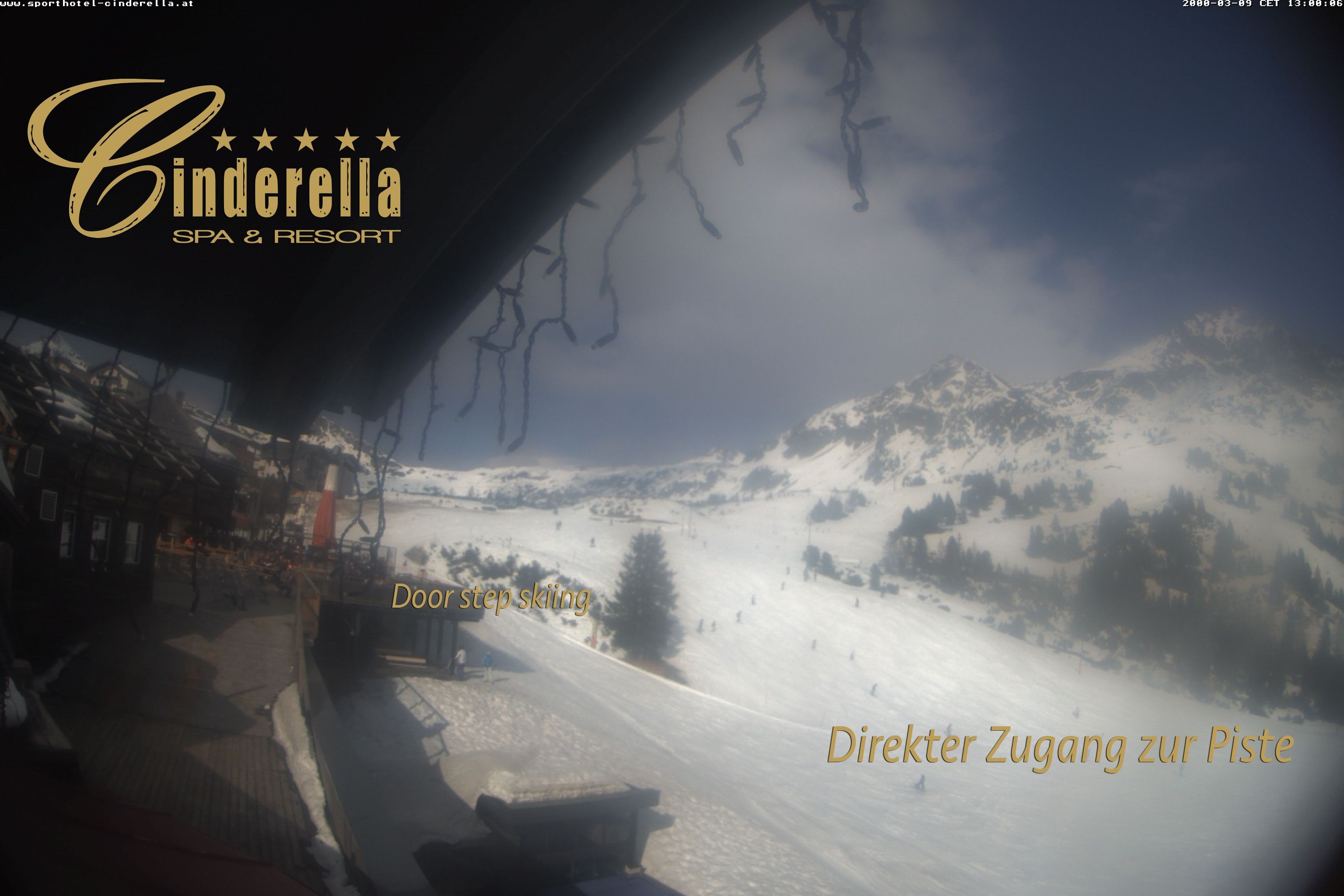 Archiv Foto Webcam Cinderella Hotel Obertauern