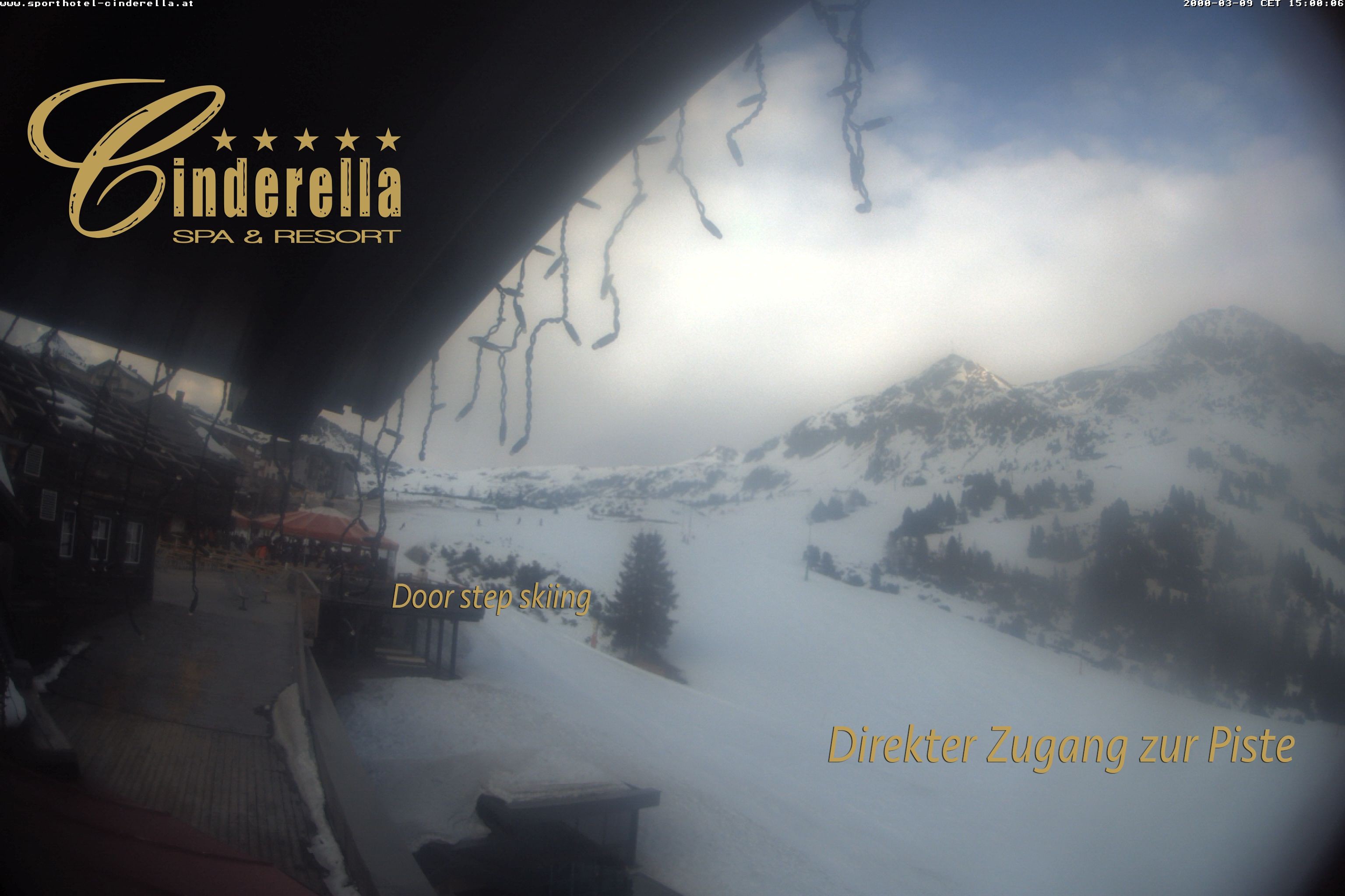 Archiv Foto Webcam Cinderella Hotel Obertauern