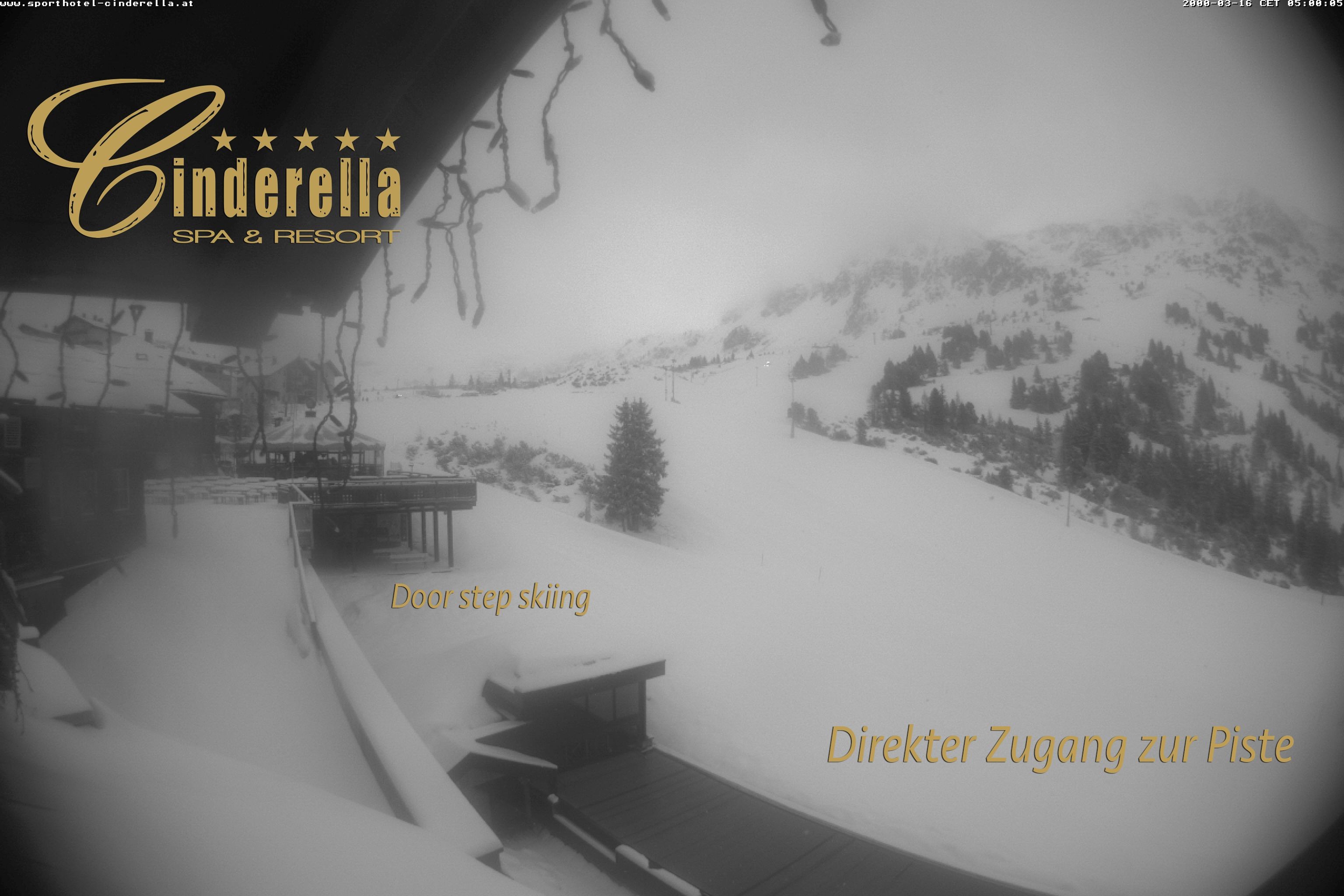 Archiv Foto Webcam Cinderella Hotel Obertauern