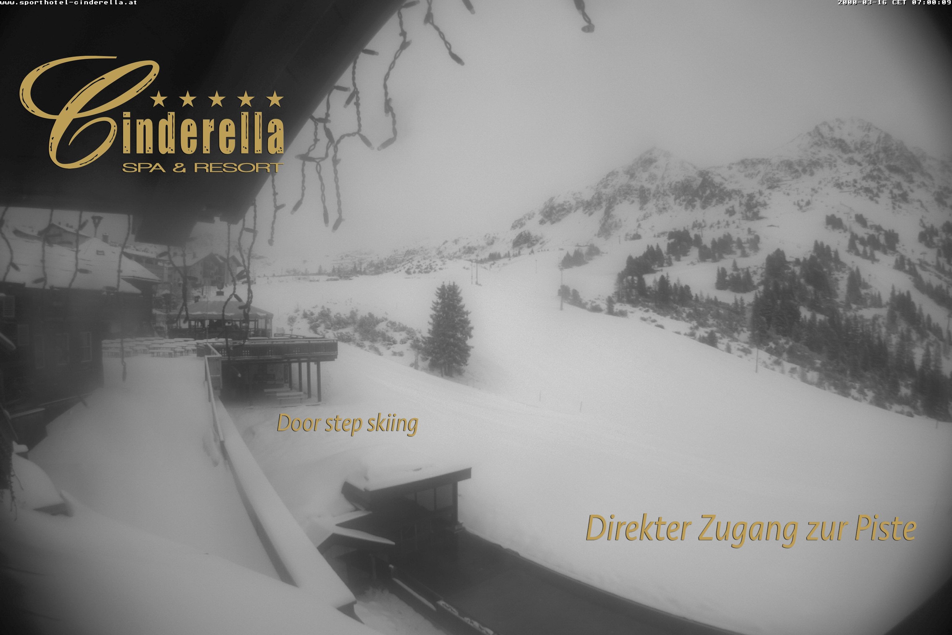 Archiv Foto Webcam Cinderella Hotel Obertauern