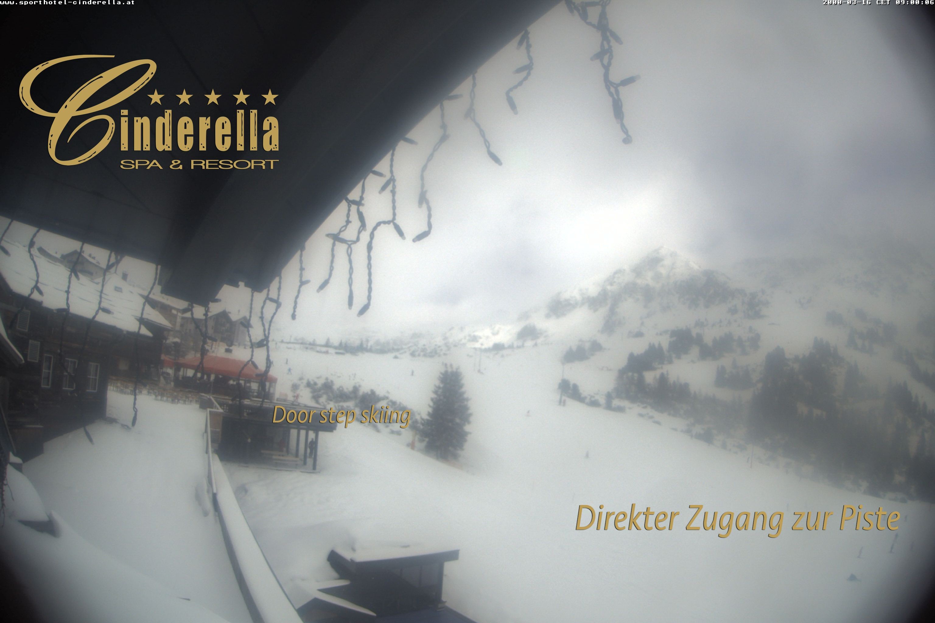 Archiv Foto Webcam Cinderella Hotel Obertauern